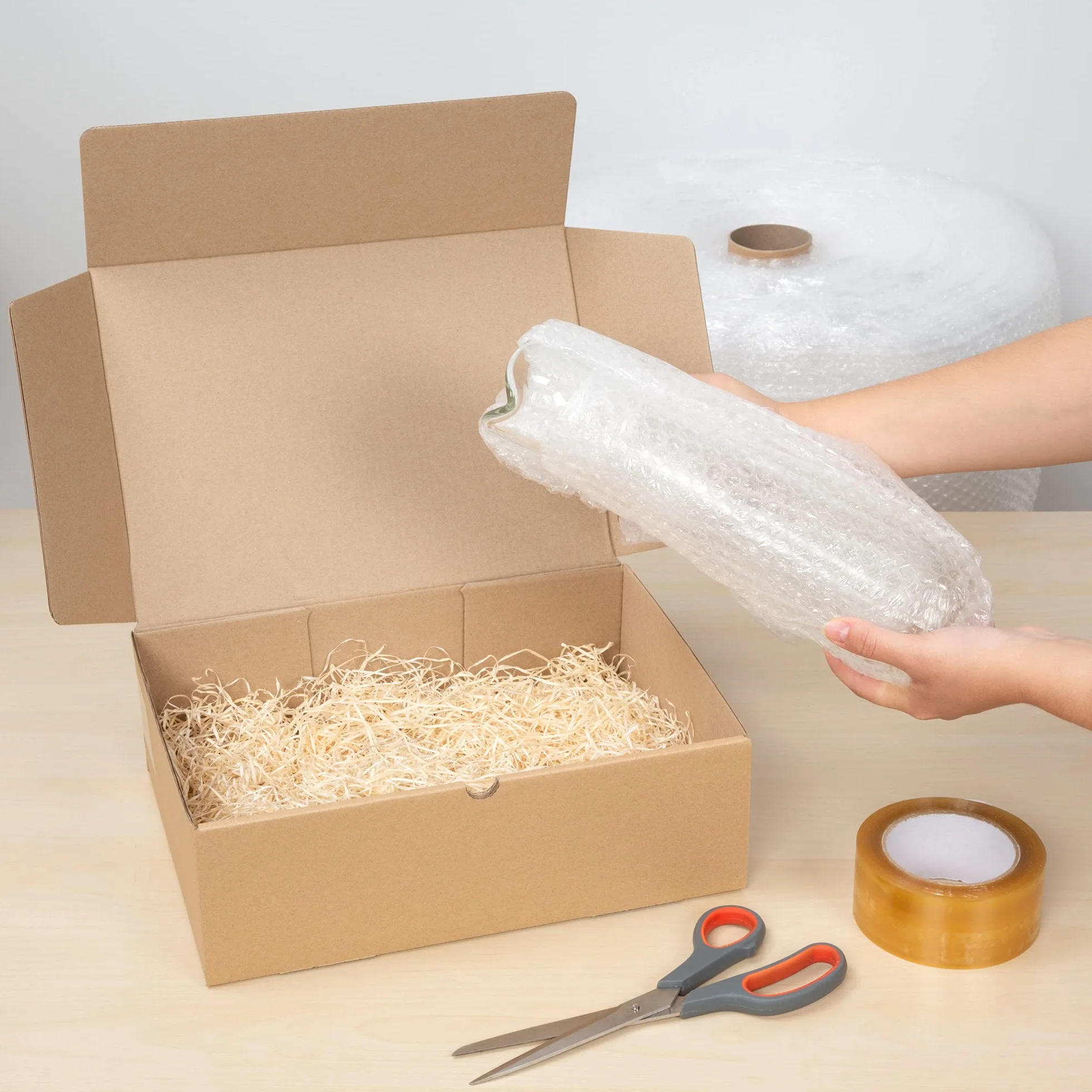 Rollo Plástico Burbujas Embalaje 50cm x 100m Papel Burbuja para Mudanzas
