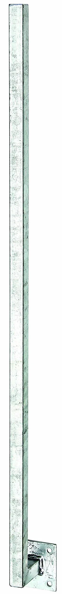 Alberts 700232 Poste universal, Soldado con una distancia de 70 mm sobre la pletina, Para atornillar, Longitud 1150 mm, Poste 30 x 30 mm