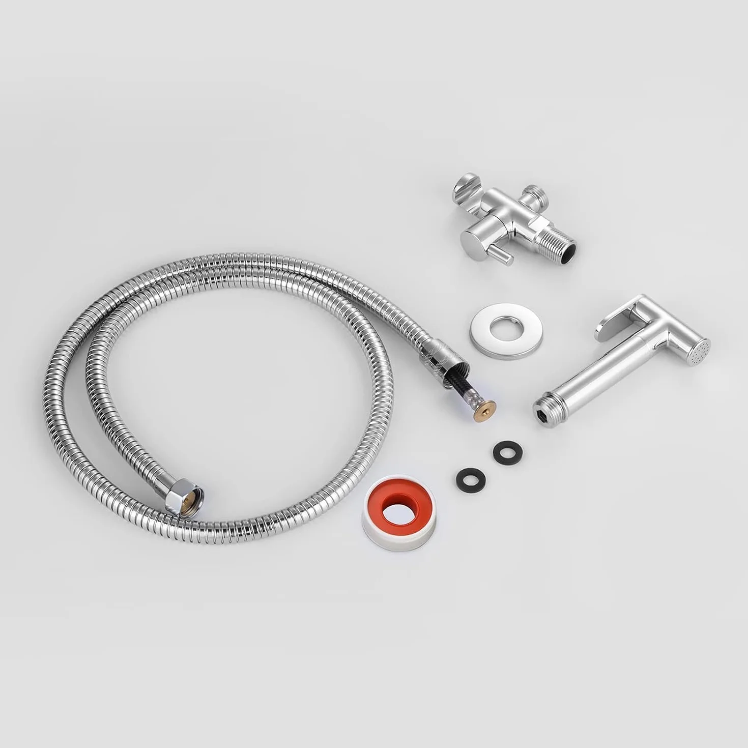 Ibergrif Grifo de Bidet Monomando Empotrar Cromo Cuadrado M22015R