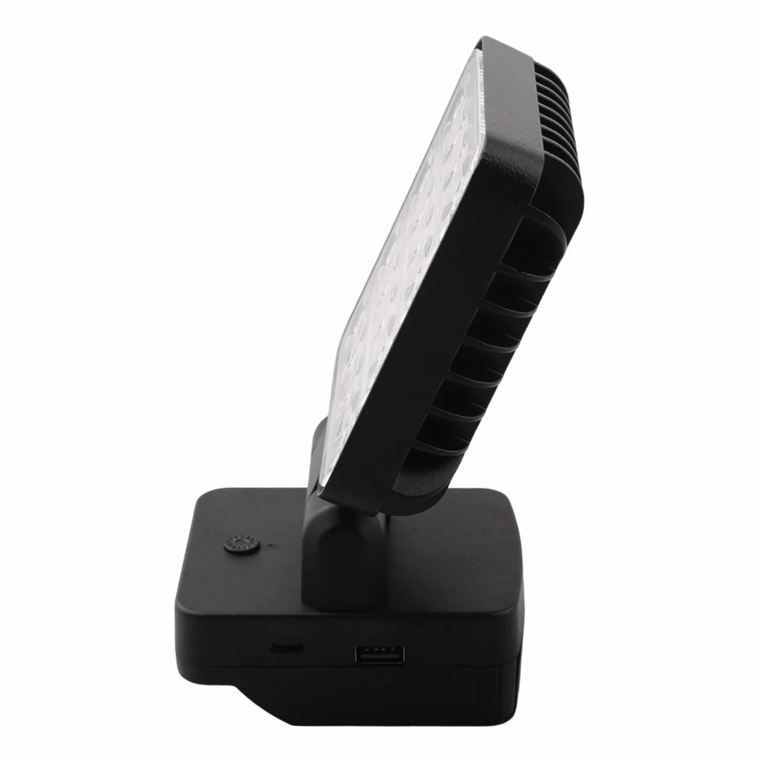 Gdfnmogo Luz de trabajo LED inalámbrica compatible con batería Metabo de 18 V BS18 LT SB18 LT SSD18 LT SSW18 LT2, 1200-1500LM 16 LED linterna portátil con inclinación de 90°