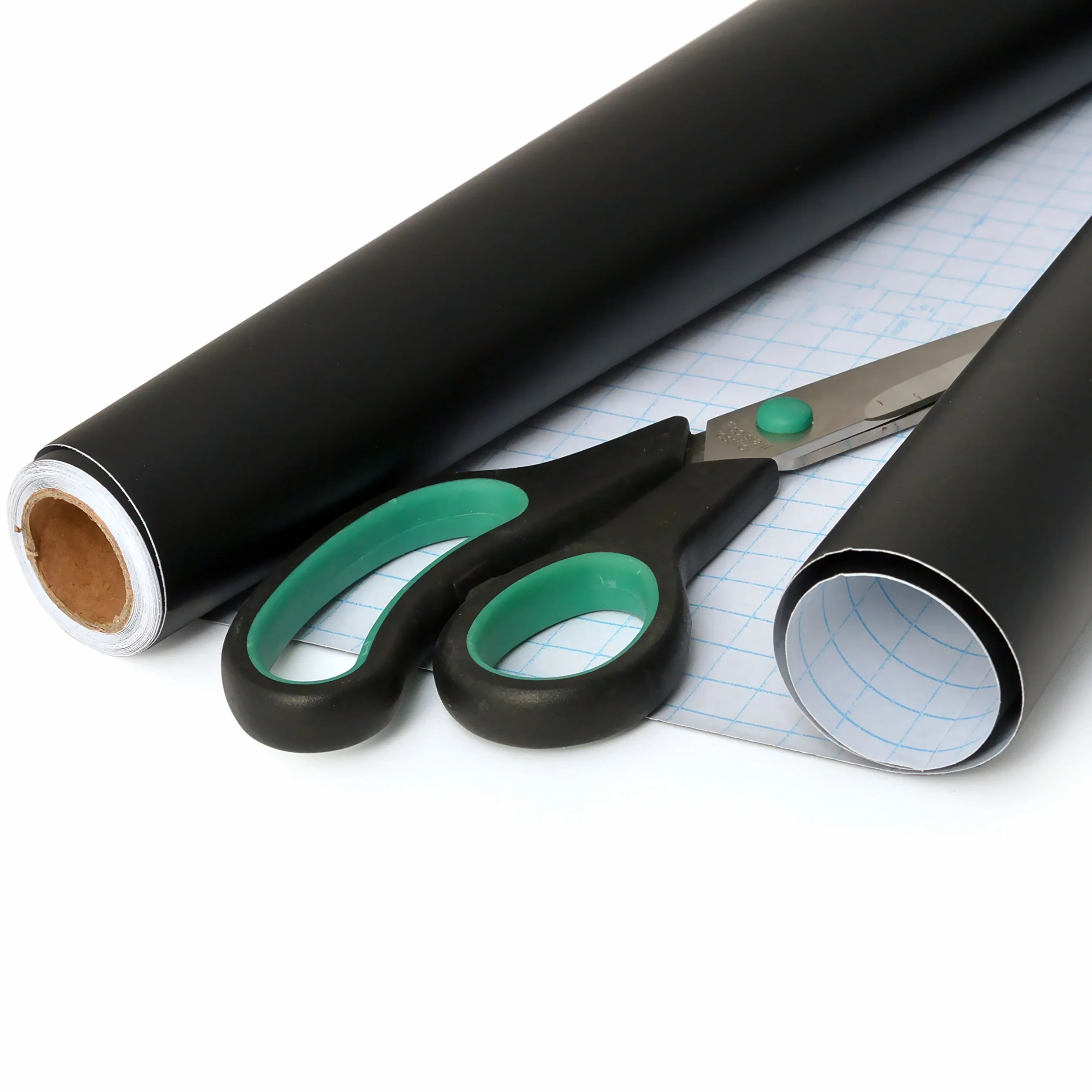OfficeTree Vinilo Pizarra Adhesivo 43 x 300 cm - Pizarra Negra Adhesiva