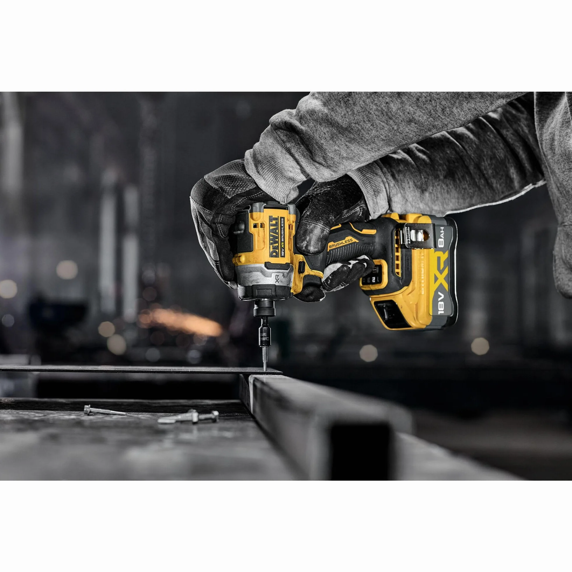 DEWALT DCF860N-XJ - Atornillador de Impacto Premium sin Escobillas 18V XR, No incluye ni Batería ni Cargador