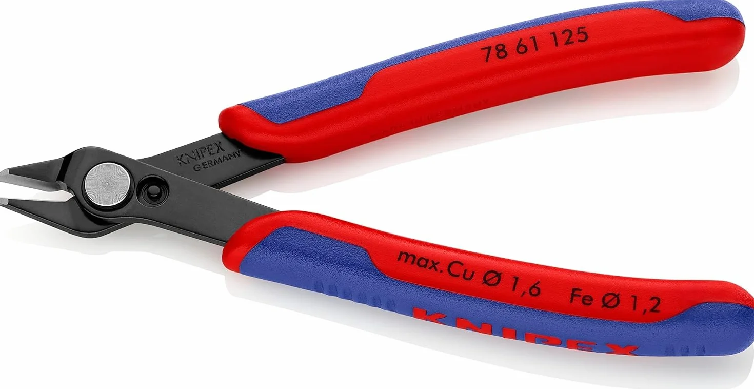 KNIPEX Electronic Super Knips con mangos multicomponente 125 mm, 78 61 125