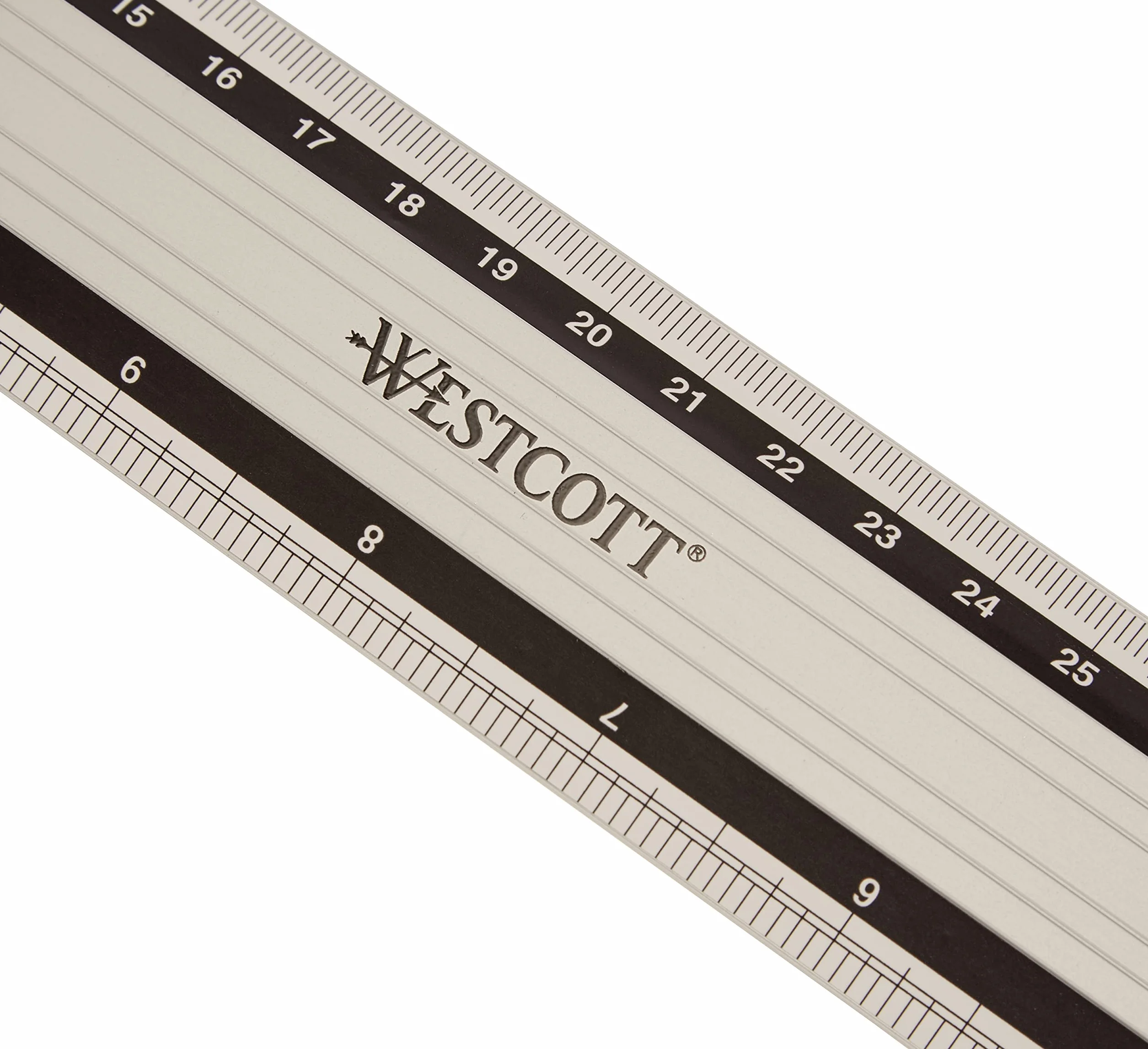 Westcott Regla de aluminio 40 cm E-10192