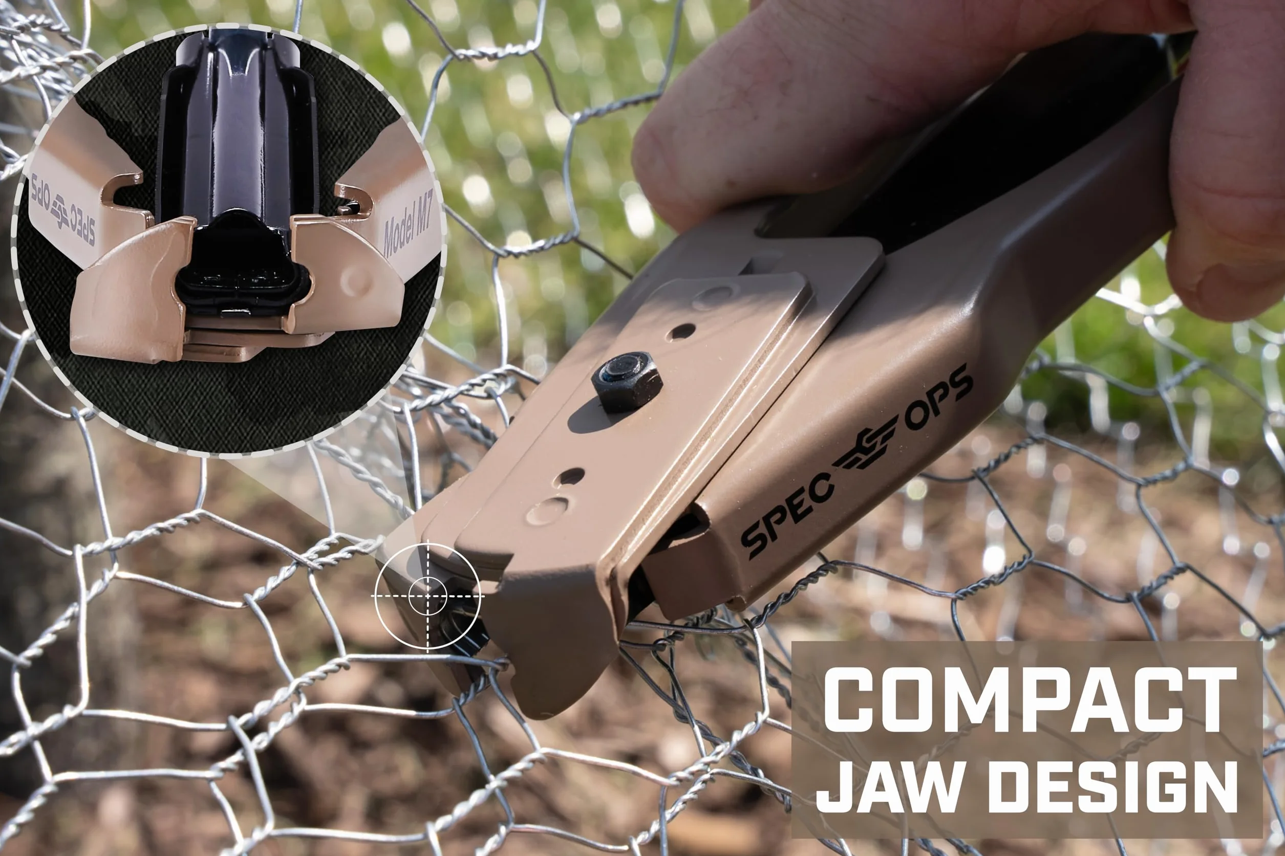 Spec Ops Tools 16-Gauge Auto Feed Hog Ring Plier, Spring-Loaded Magazine, 3% Donated to Veterans