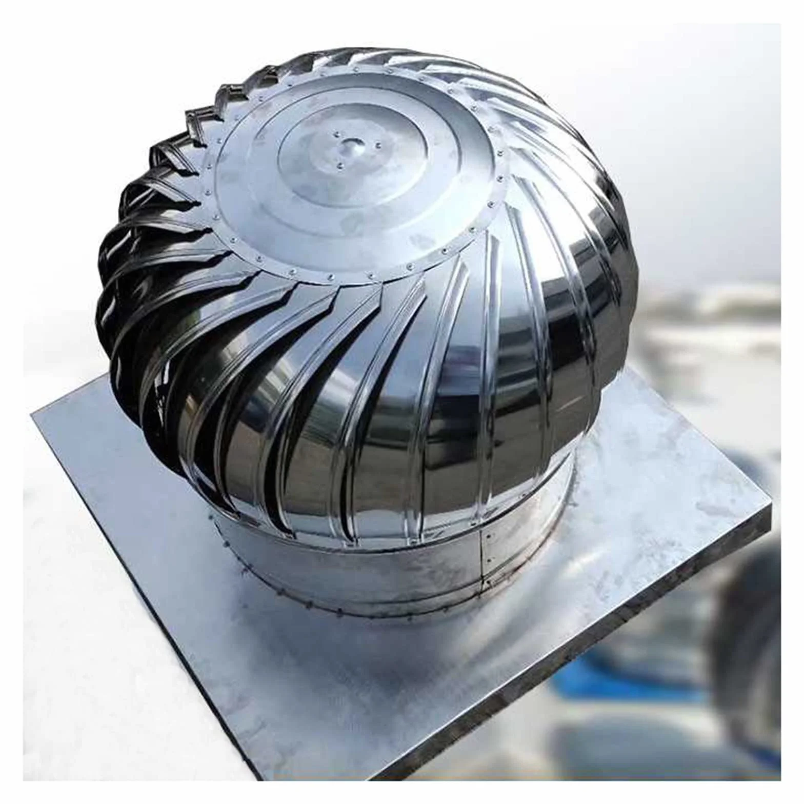 Tapa De Chimenea Giratoria, Chimenea Spinner De Acero Inoxidable, Giratoria Giratoria, Antivaho, para Chimeneas Y Rejillas De Escape, Ajuste De Tubo De VentilacióN (Size : 110mm/4.33in)