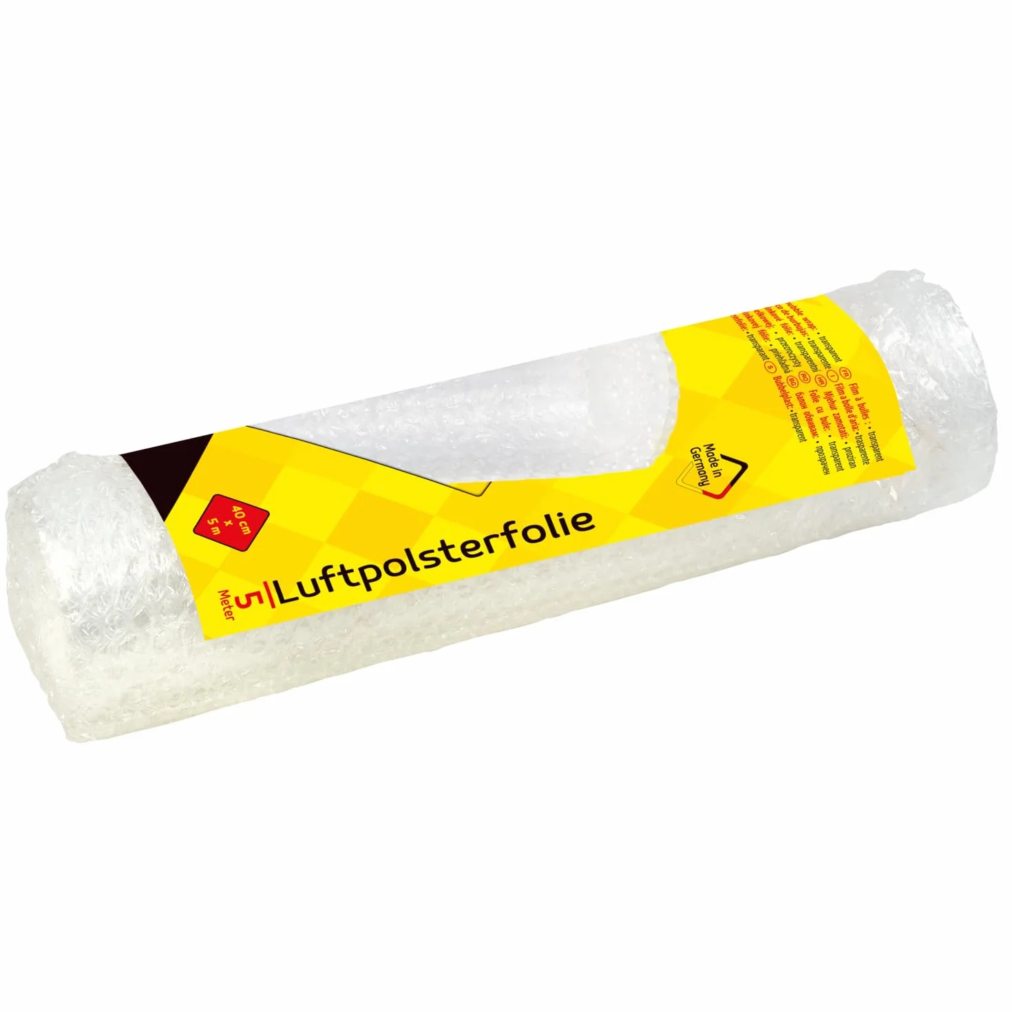 Idena Papel de burbujas para envíos 40 cm x 5 m 70 µ transparente 1 pieza