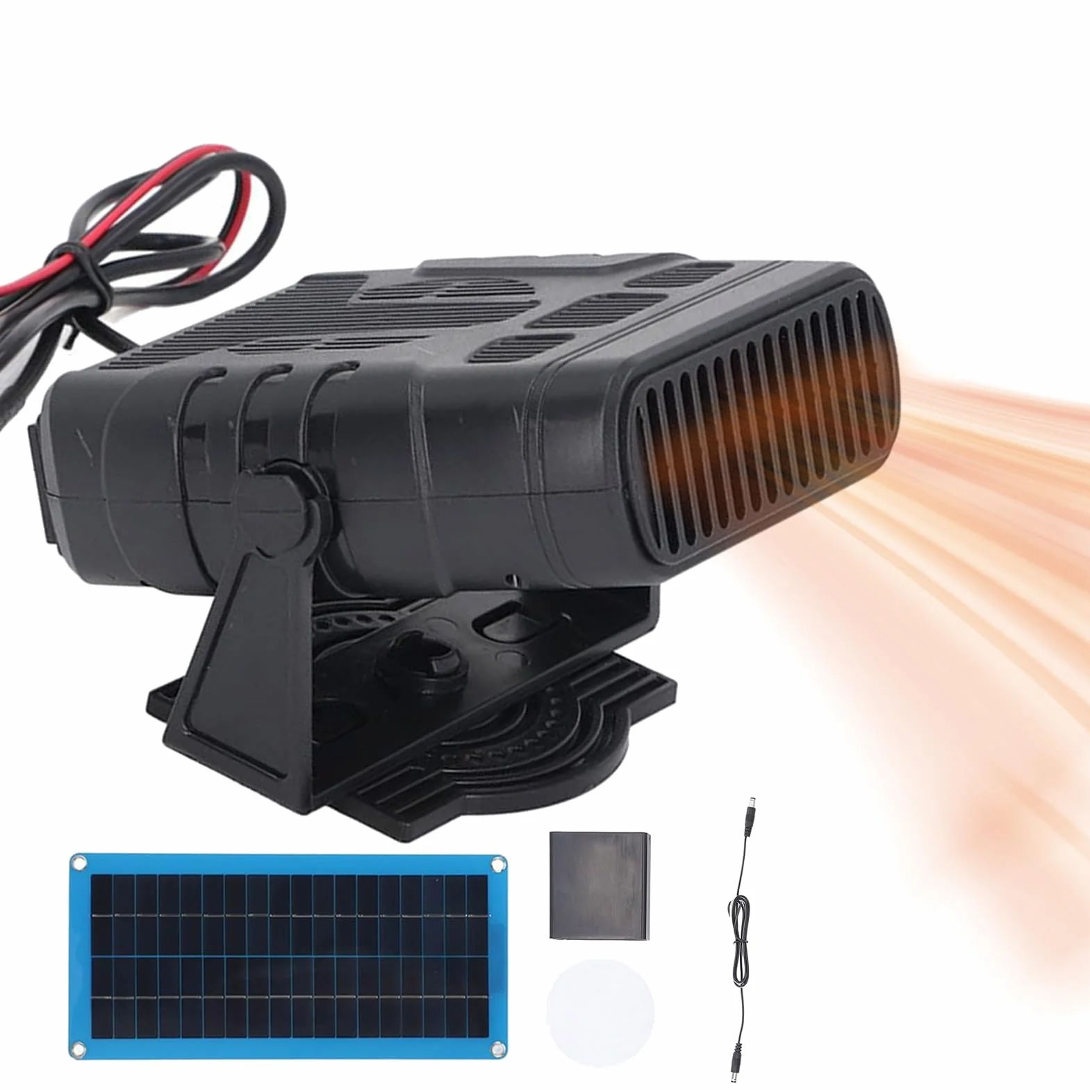 Unidad de Calentador Solar de Panel de 30W con Tecnología de Calefacción Eficiente - Solución Compacta y Portátil de Calentamiento para Espacios Pequeños, Ideal para Cobertizos, Casas para