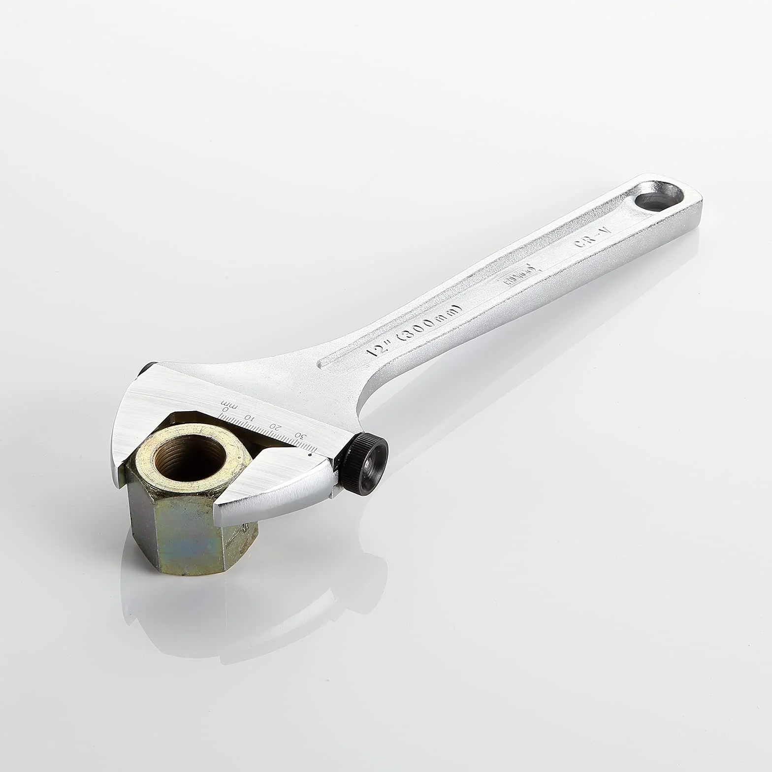 Alyco 172272 Llave Ajustable Moleta Lateral, Plateado, 250 mm