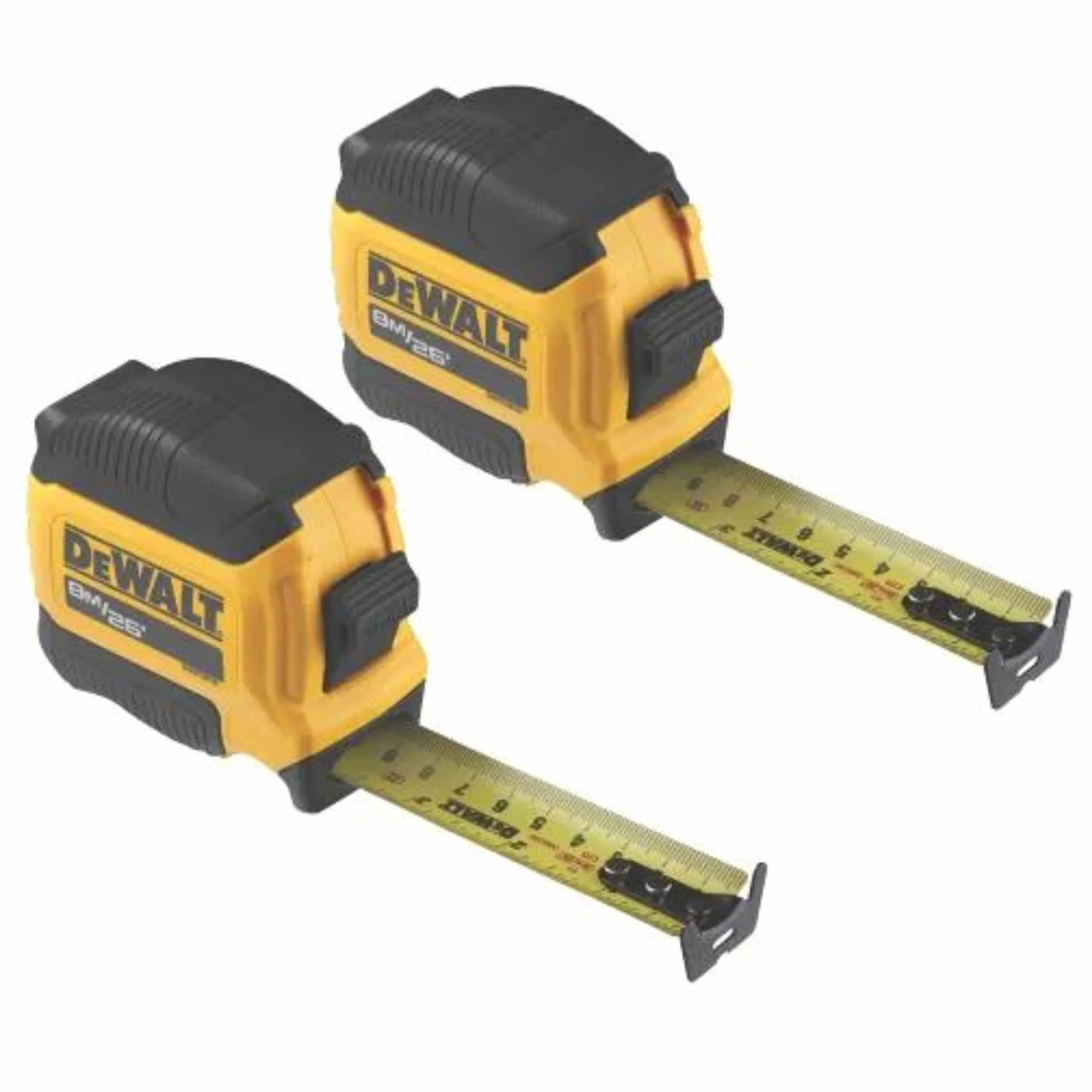 DeWALT Cinta métrica de 8 m (DWHT38127), paquete de 2