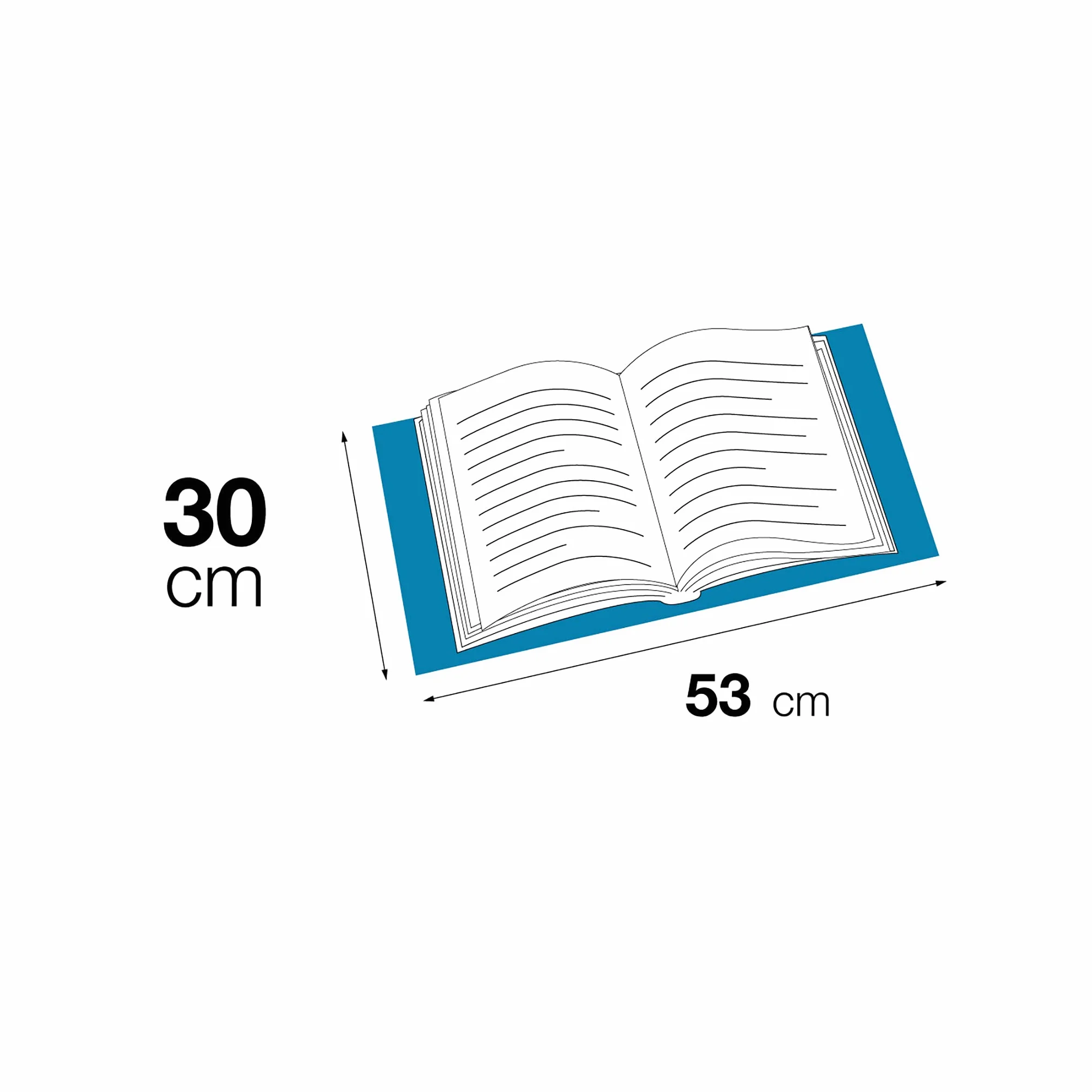 APLI Forros Ajustables PP 30 x 53 cm 75 µ Pack 10