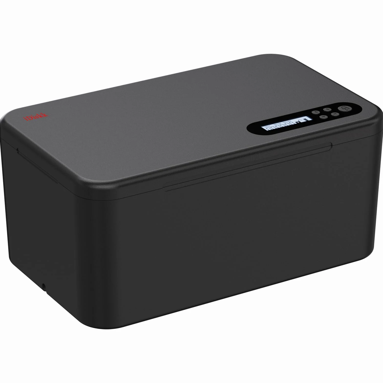 iDiskk Caja de Seguridad con Temporizador para Teléfonos - Negro