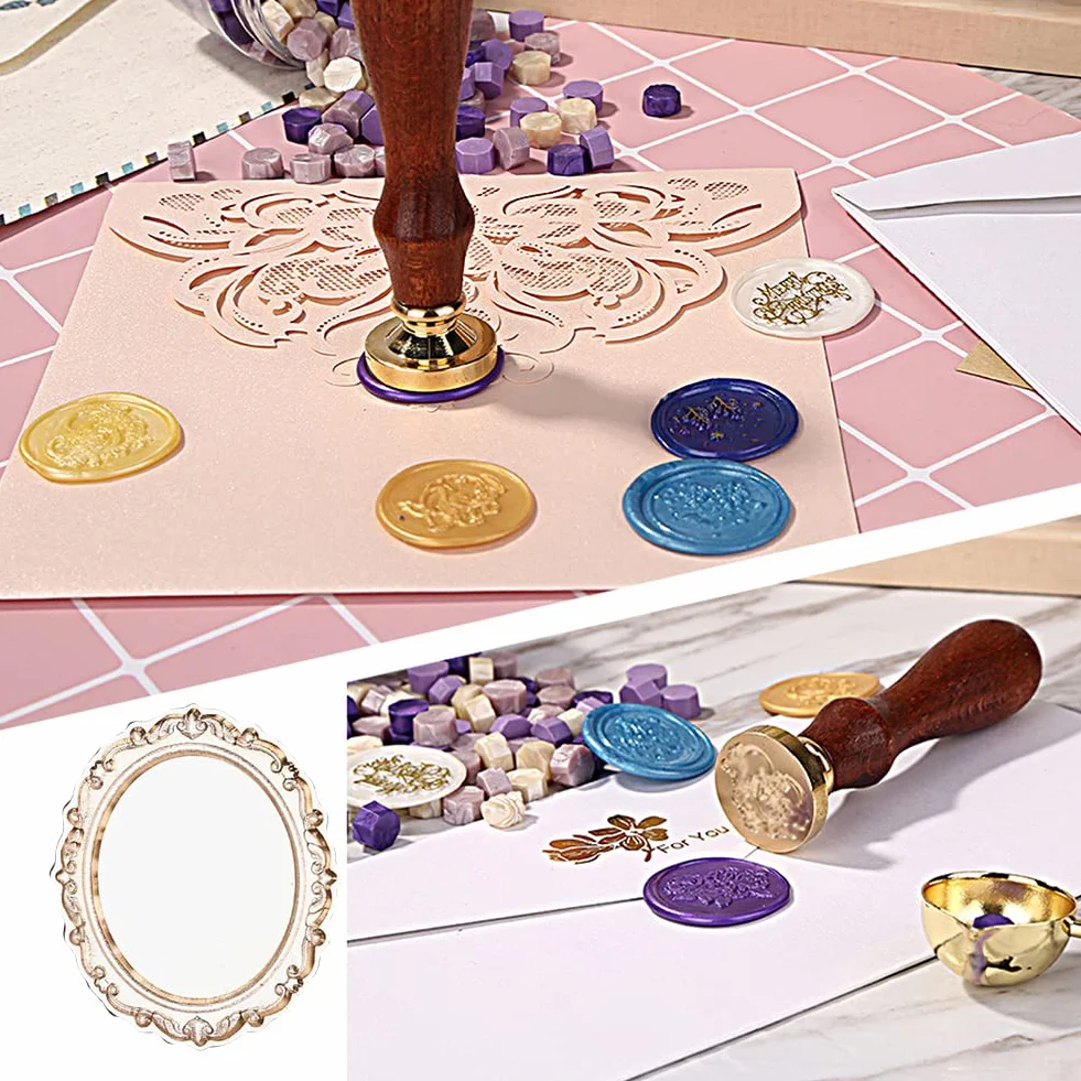 Sellos cabeza de impresión Vintage clásico DIY para tarjeta de boda