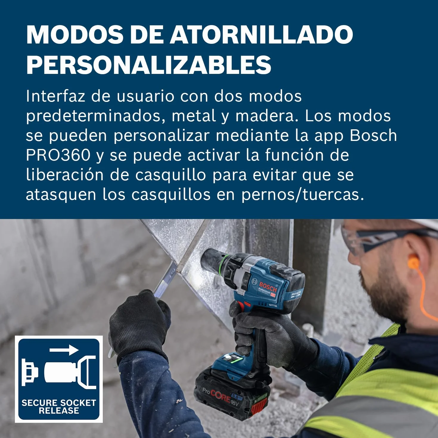 Bosch Professional 18V System atornillador de impacto a batería GDS 18V-750 C (incl. módulo Connectivity GCY42, L-BOXX, sin batería/cargador)