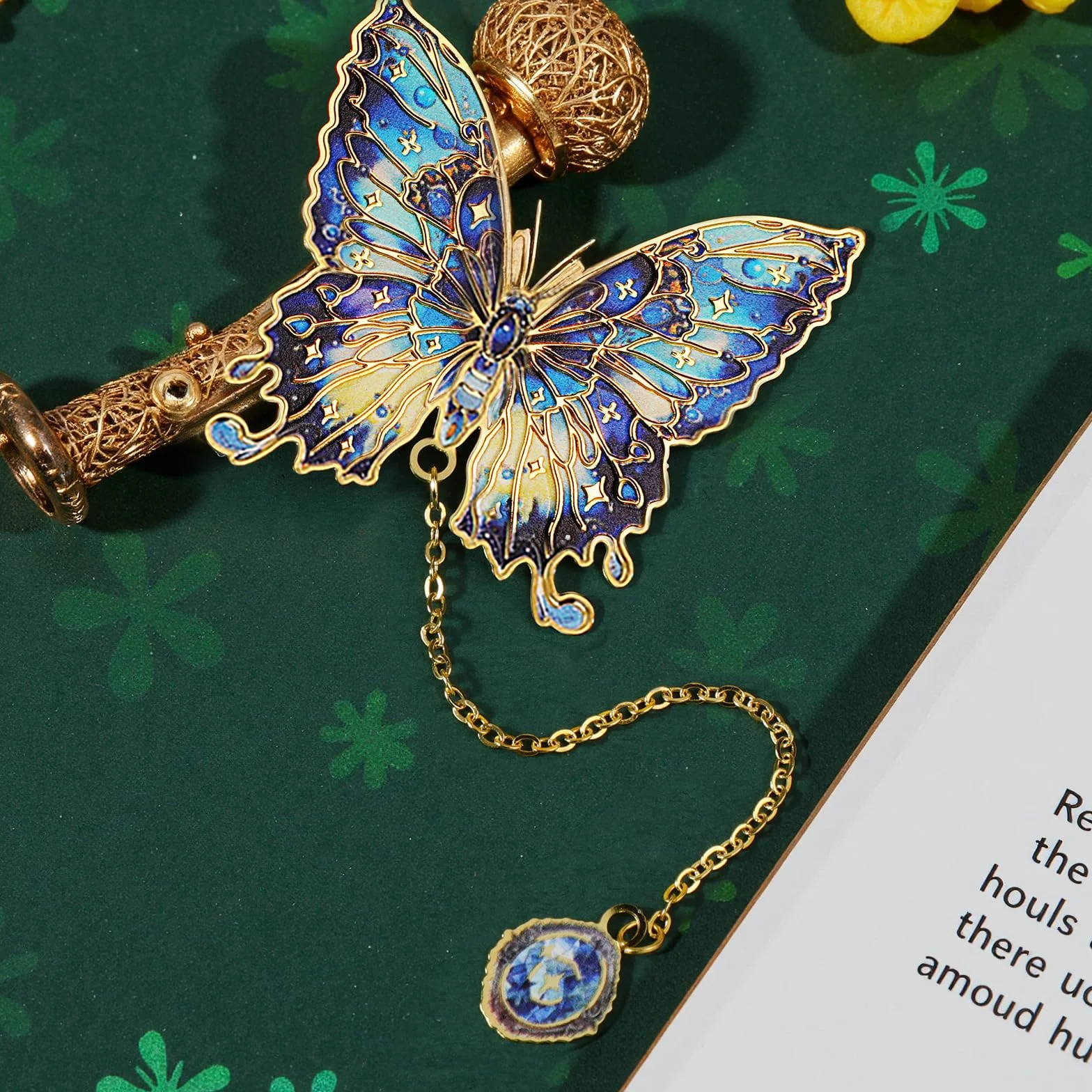 Marcapaginas Mariposa Metal Personalizado, Butterfly Bookmarks for Reading, Regalos Graduacion