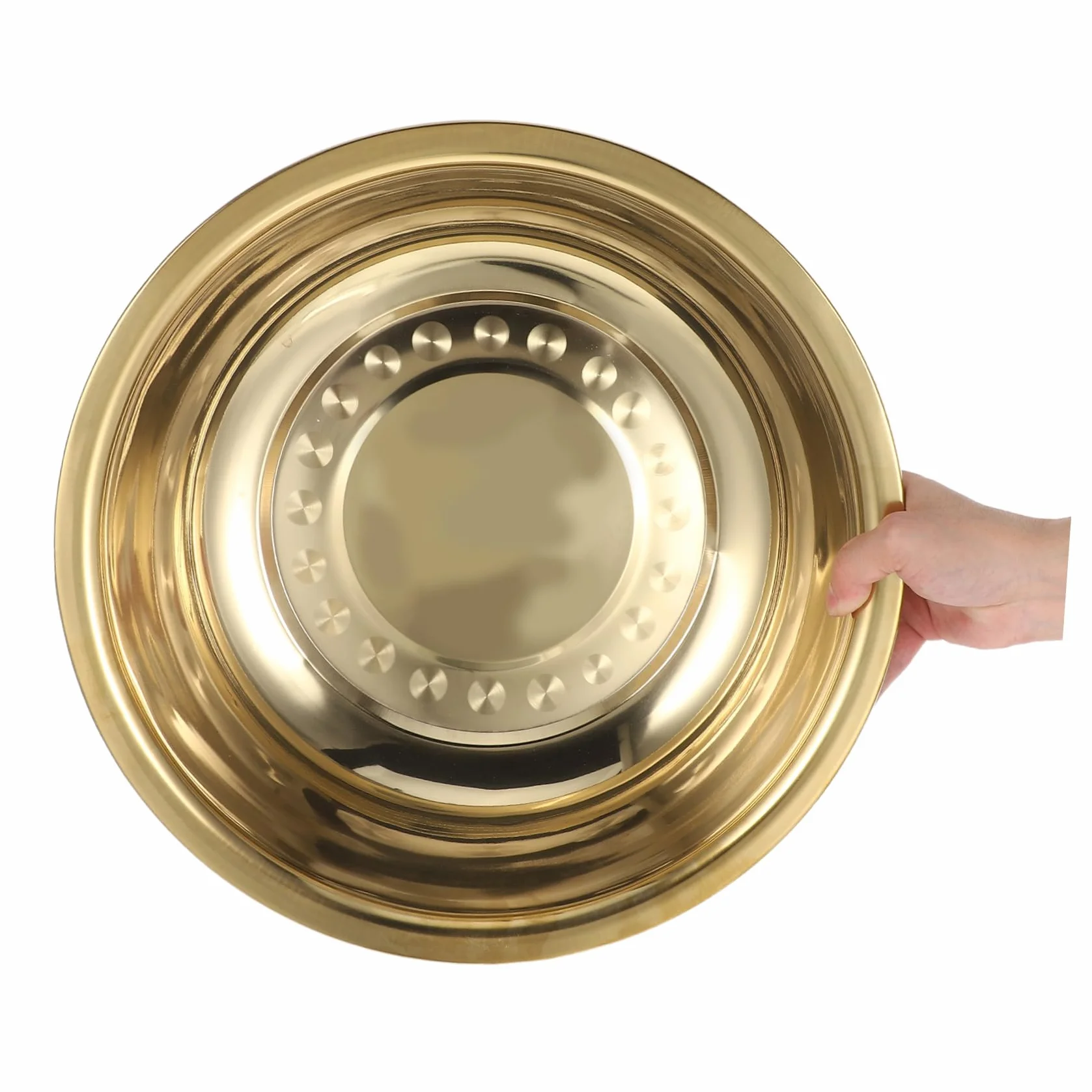 OUNONA Lavabo de Acero Inoxidable Engrosado Tamaño Mediano Diseño Ergonómico Resistente al Desgaste para Remojar Pies Lavar Ropa Verduras y Uso Doméstico