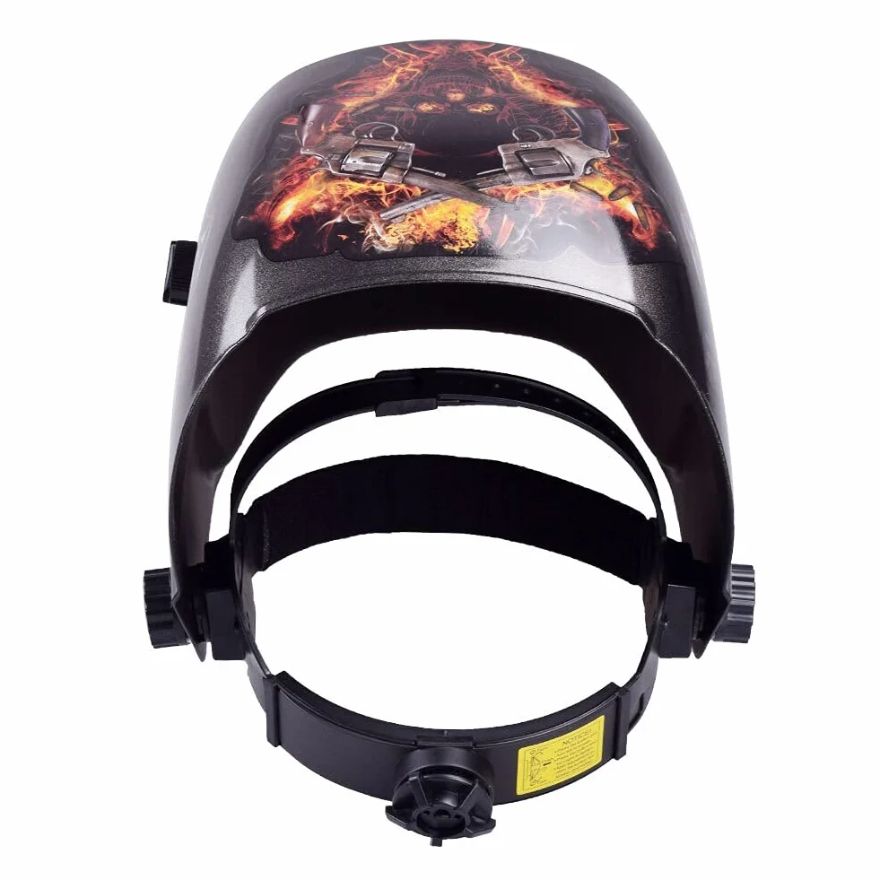 Máscara de soldadura, casco de soldadura, máscara de soldador, casco de soldadura máscara de soldadura eléctrica casco oscurecimiento automático lente de soldadura ajustable soldadura electricista equ