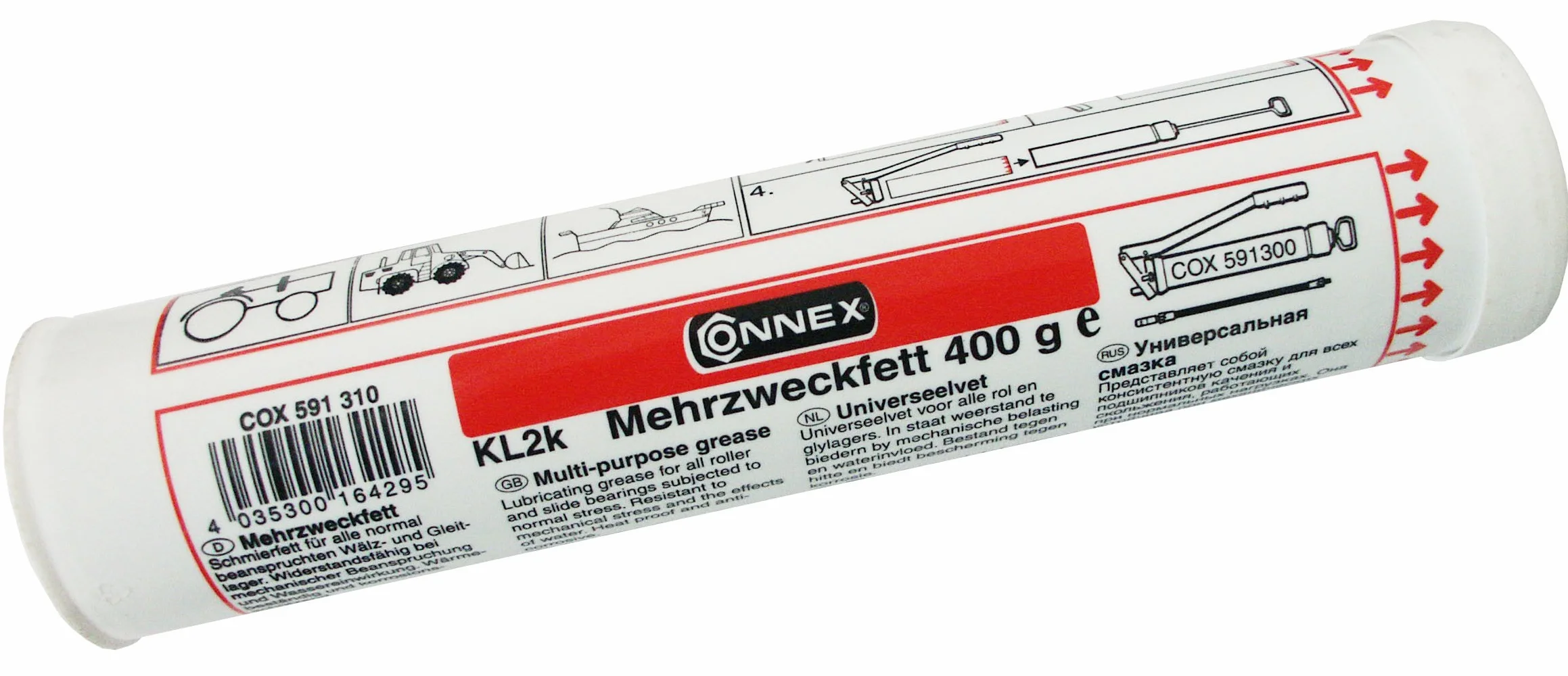 Connex COX591310 - Cartucho de grasa