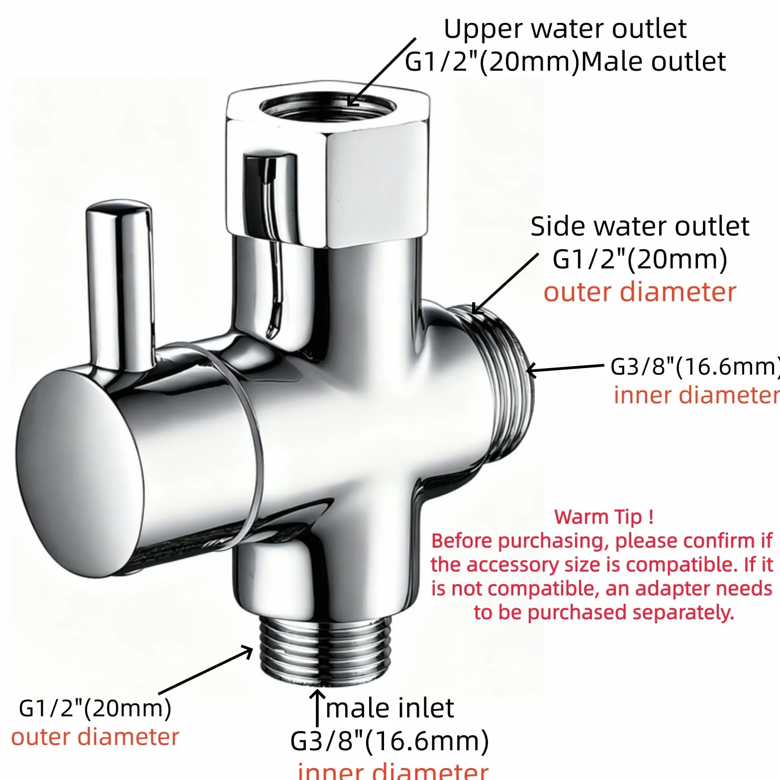 Kit de Pulverizador de Bidé de Mano, Ducha Bidet Acero Inoxidable 1.5m Manguera