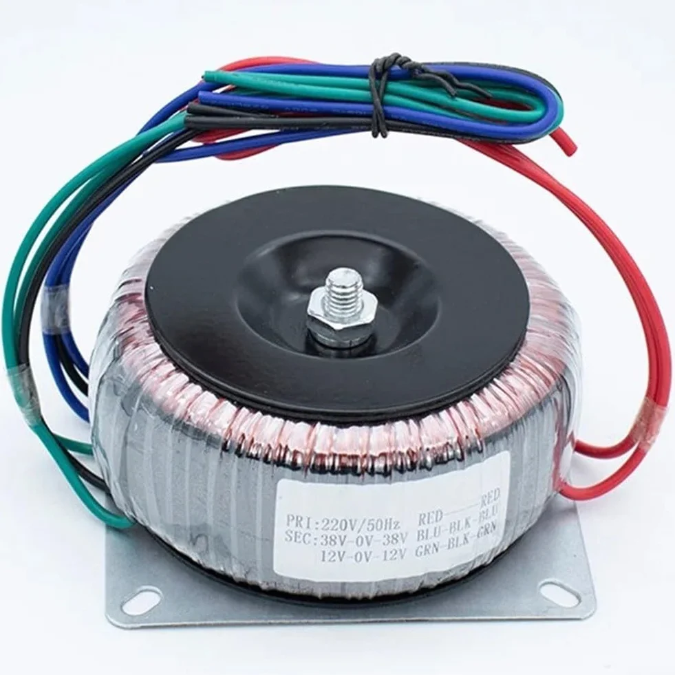 Transformador toroidal de 200 W de alto rendimiento con construcción robusta para una entrega de energía fiable (220 V)