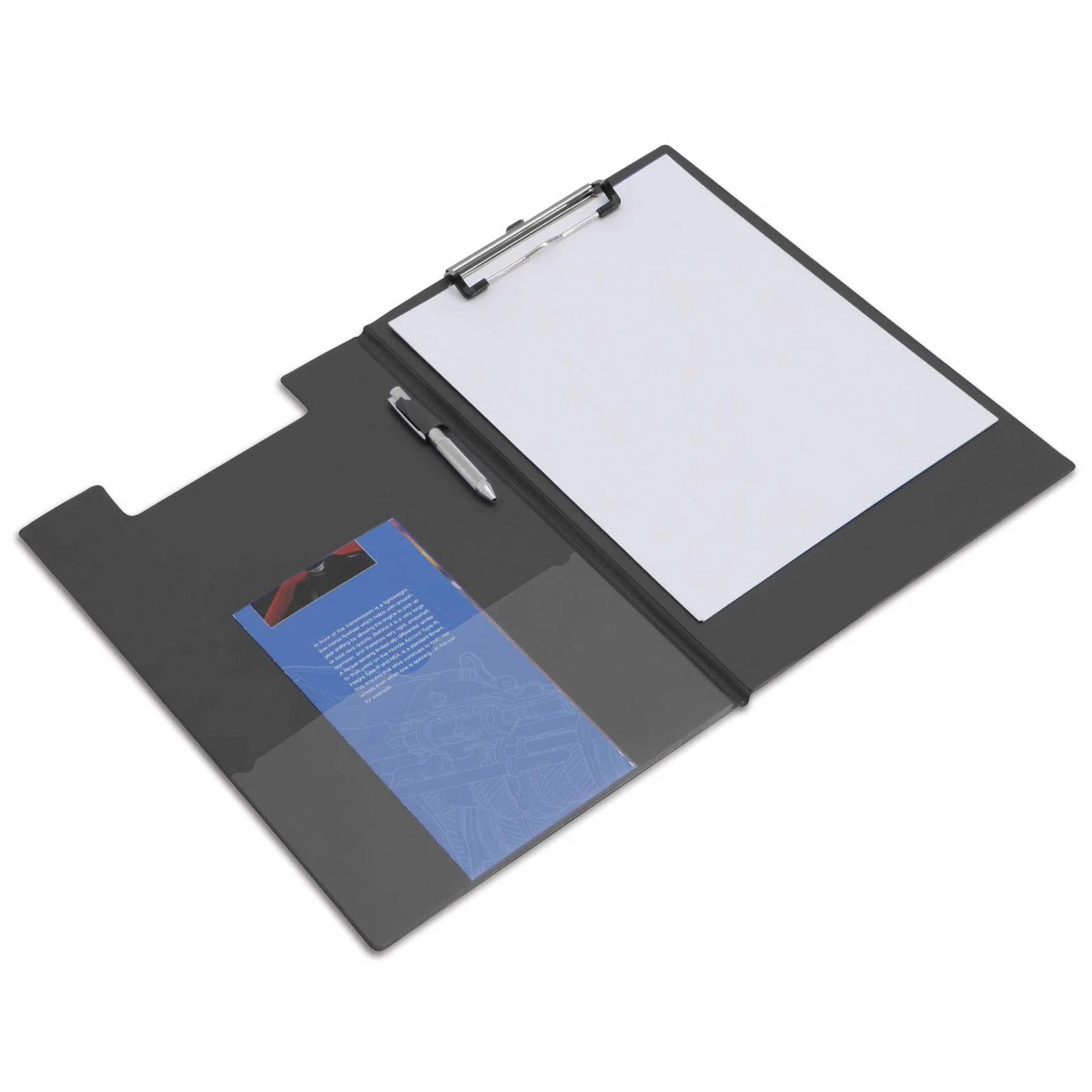 Rapesco Carpeta Portapapeles con Tapa A4+ Negro