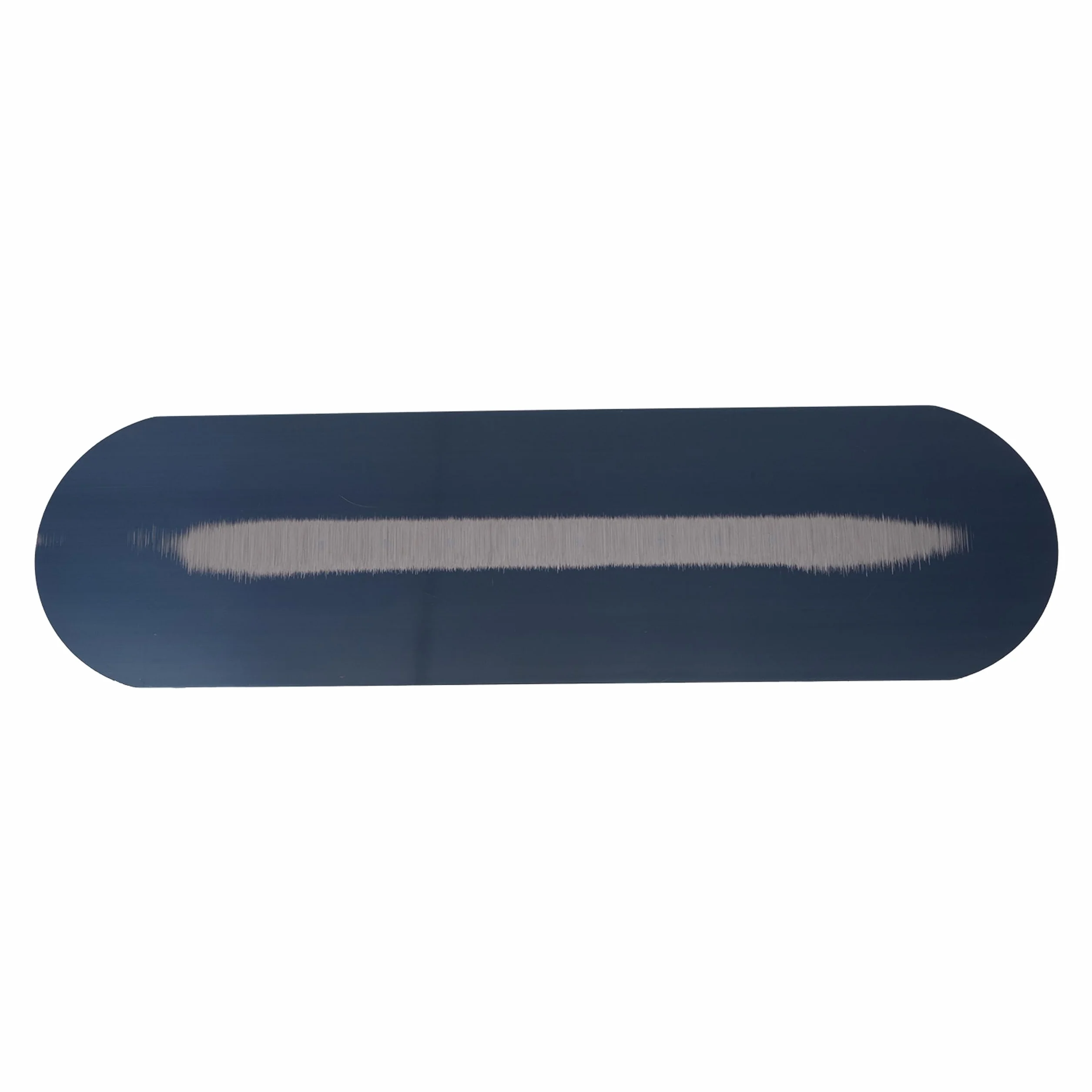 Llana para piscinas de Marshalltown con mango de madera, acero azul, llana para suelo y hormigón, dimensiones de la llana: 356x102 mm