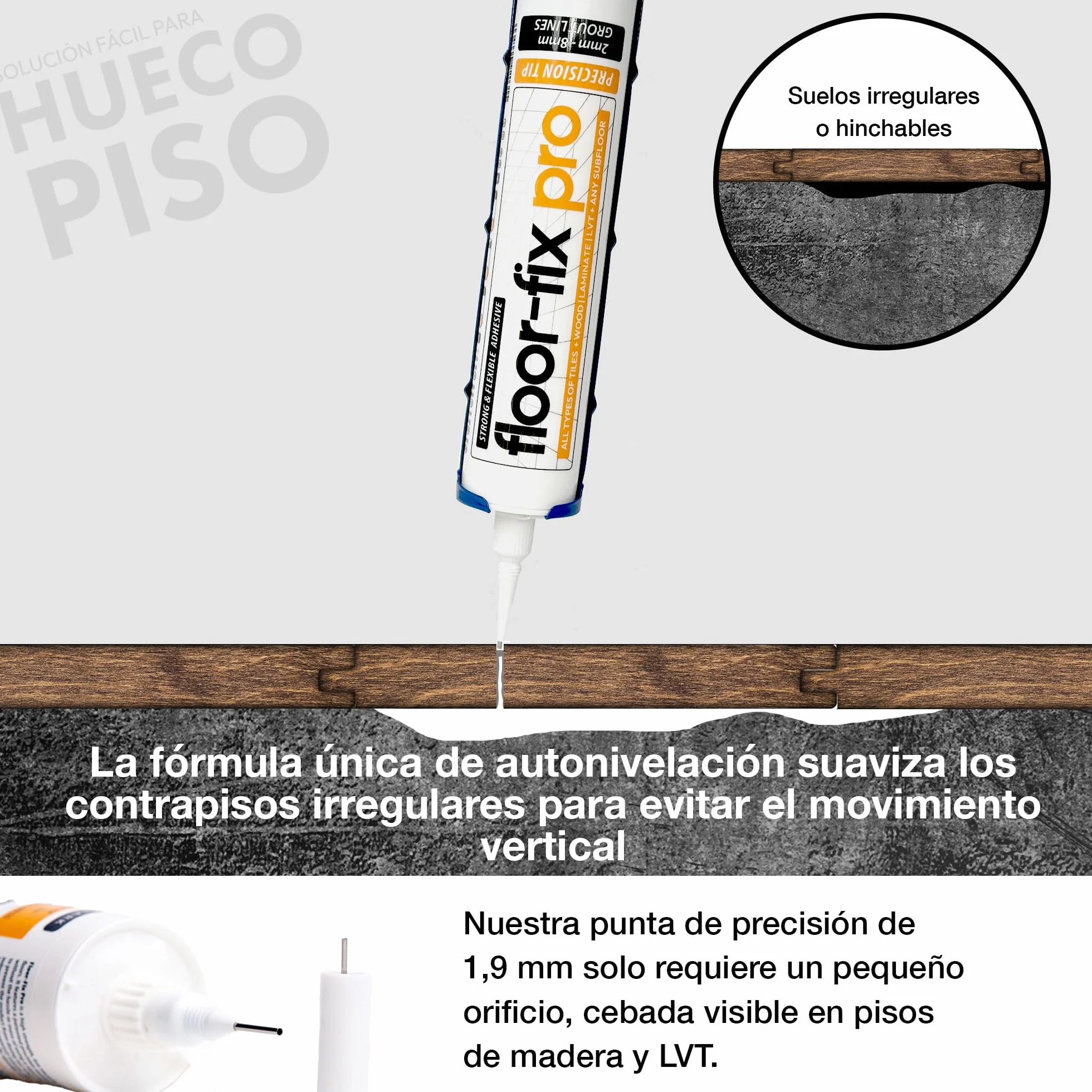 300ml - ¡Fija rápidamente las baldosas sueltas sin quitarlas! Con Punta De Inyección Incorporada De 2mm Para Reparaciones Rápidas En Baldosas Con Líneas De Gorut Estrechas (12)