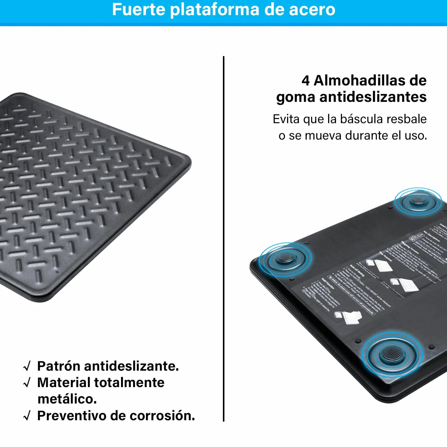 UNIWEIGH Báscula digital de precisión 10 g, plataforma de acero, para paquetes, con LCD/Hold/Tara, pilas y USB