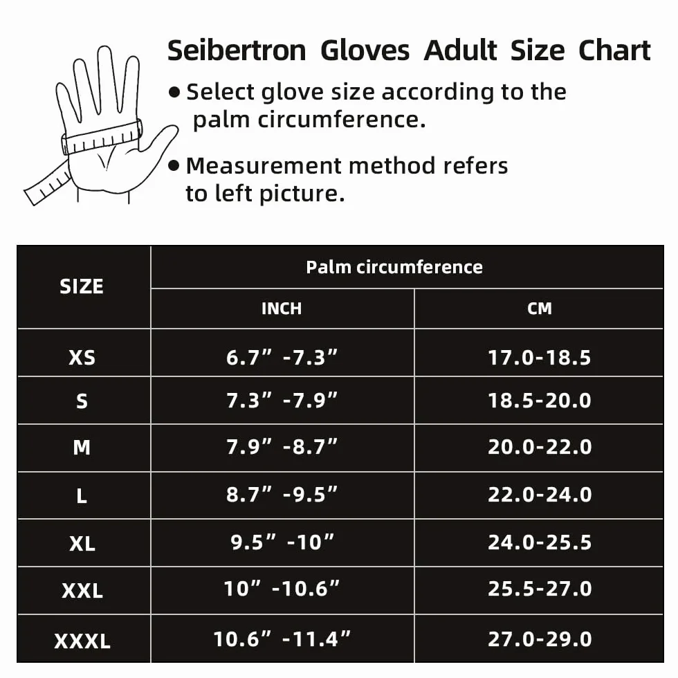Seibertron HIGH-VIS HDC5 Level 5 Cut Resistant Deckhand Gloves High Performance Protection Impact Resistant Oil and Gas Safety Gloves CE EN388 4544EP S with 1 black clip