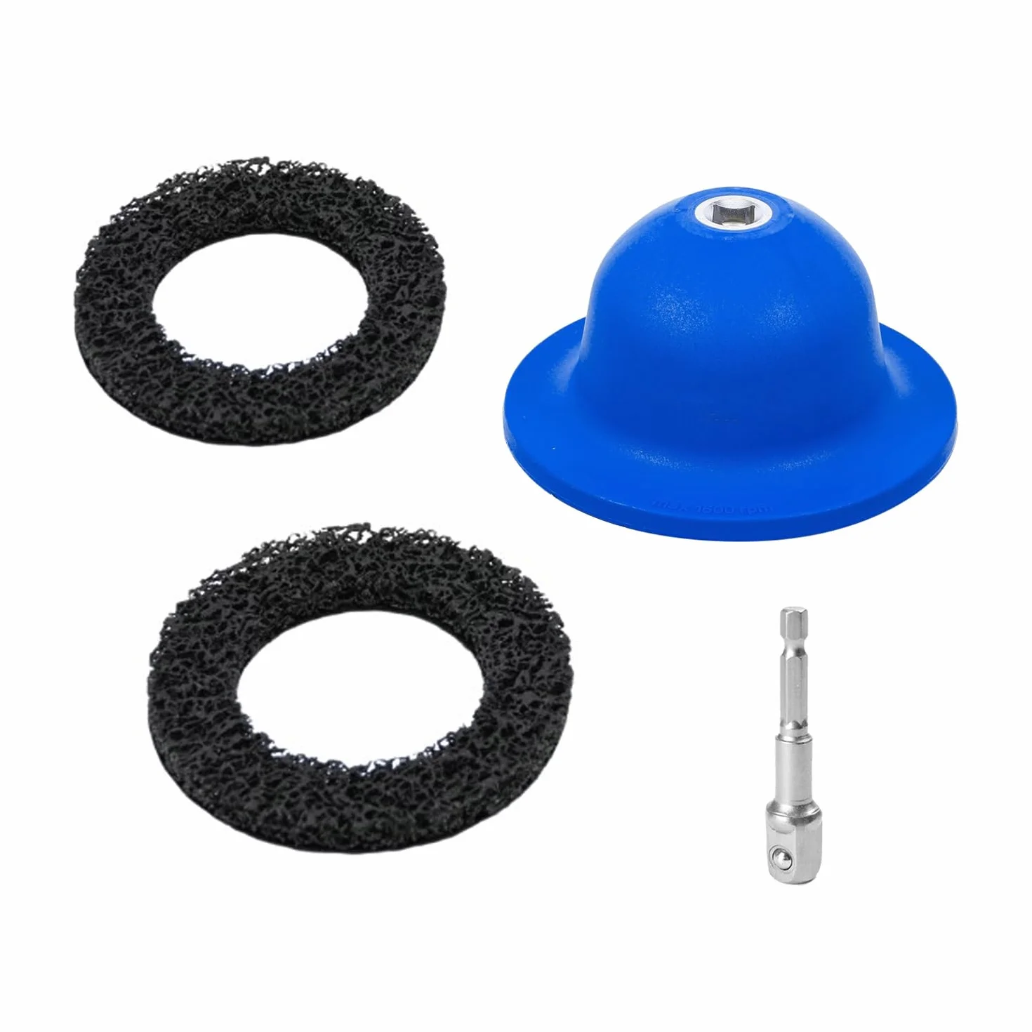 Lijador de cubo de rueda de aluminio, Accesorio para llave de impacto, limpiador de bujes de rueda, accesorio de lijado multiherramienta, Para llaves de impacto de 1/2 pulgada