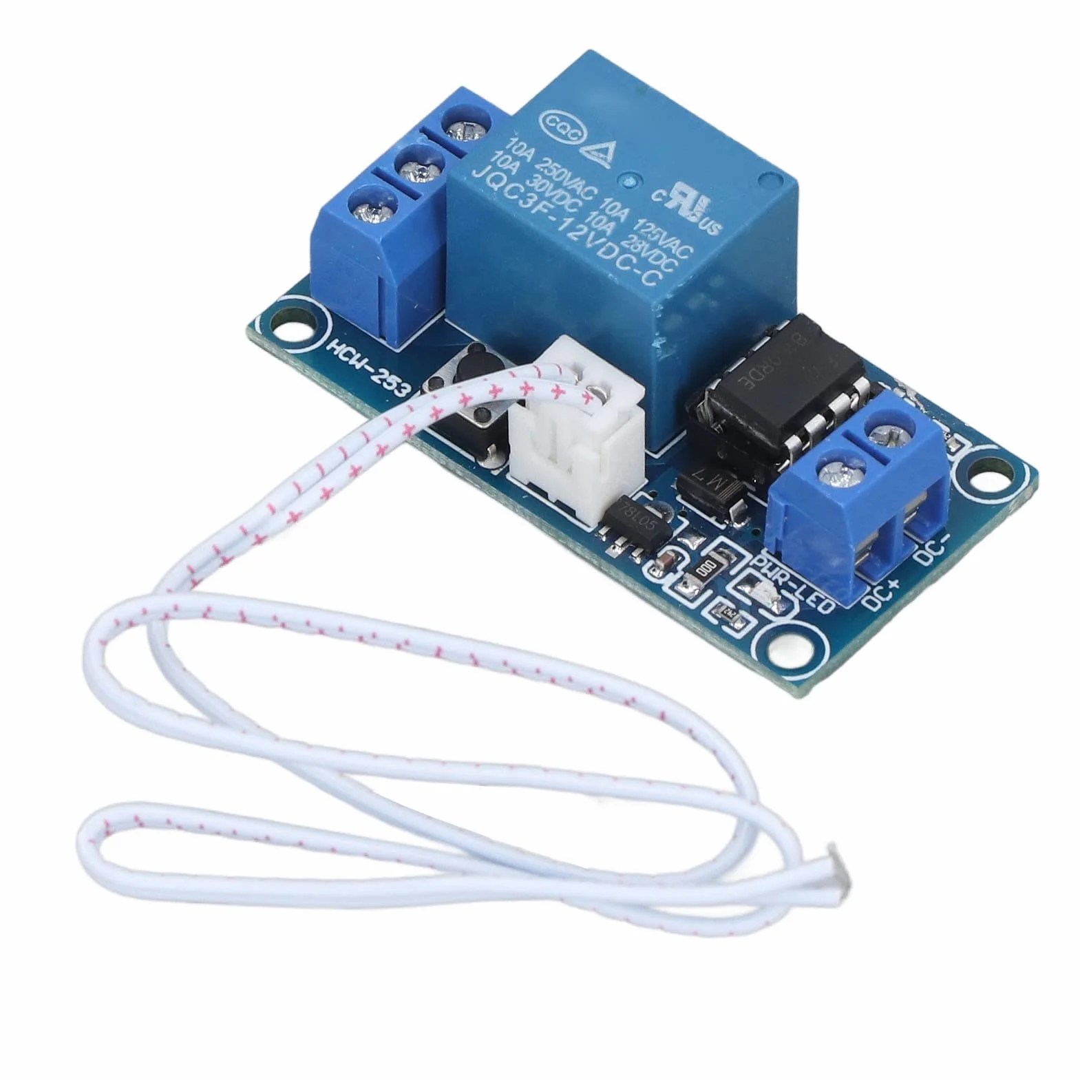 Módulo de relé Autoblocante Módulo de relé Biestable Módulo de relé Biestable Interruptor Biestable de Autobloqueo Módulo de relé Flip-flop Control SCM, Controles (12V)