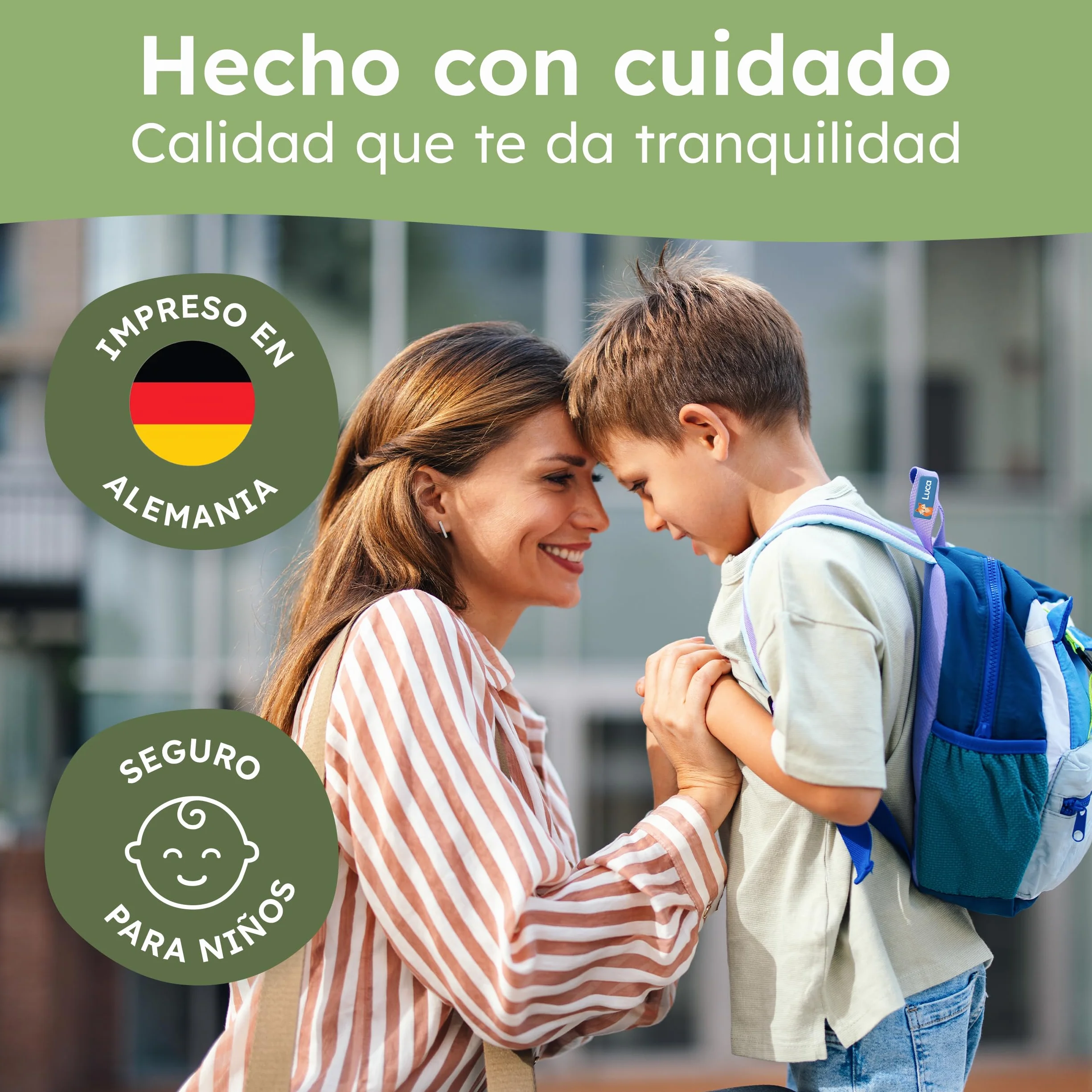 Etiquetas para Ropa Personalizadas melu kids® Aventura 60 piezas No planchar Pegatinas Lavables a Máquina