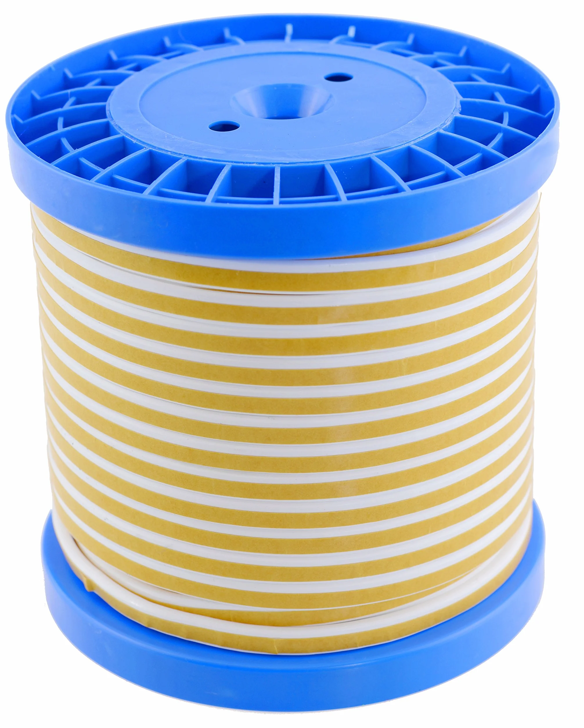 fladiba – La Junta Rápida – PTFE flachdich tungs banda – suave/formbar – Color Blanco – en bobina – 3 x 1,5 mm – por una cara autoadhesiva