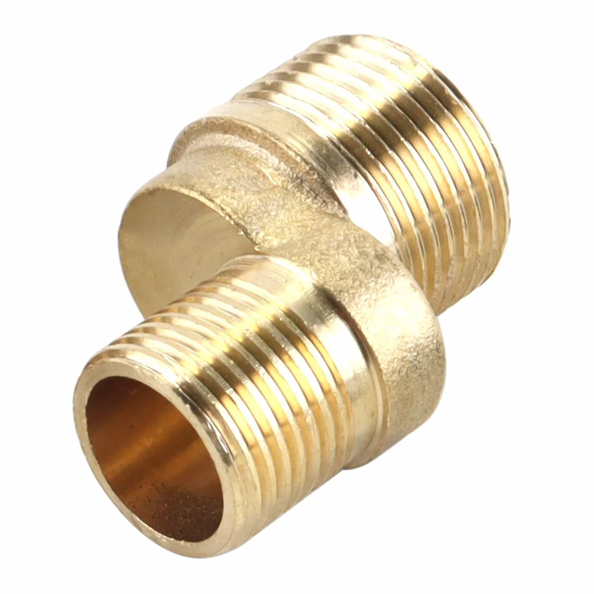Adaptador de Grifo de Ducha 2 Unidades, Conector de Pared Flexible 1/2" 3/4" Rosca Externa Accesorio Baño Cocina