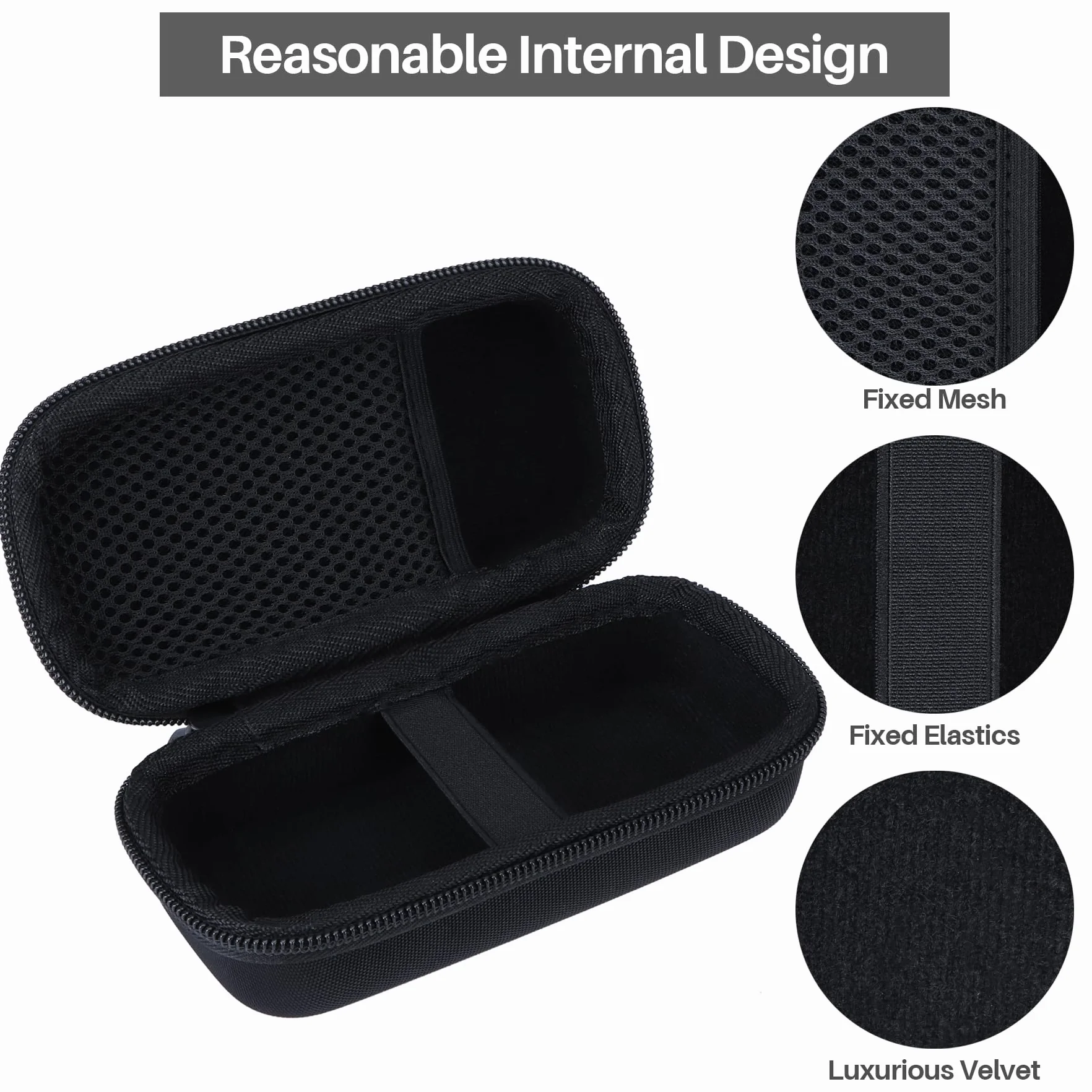 Lebakort Duro Caja Estuche Funda para Zoom H1n / Zoom H1essential Grabadora Portátil Estéreo