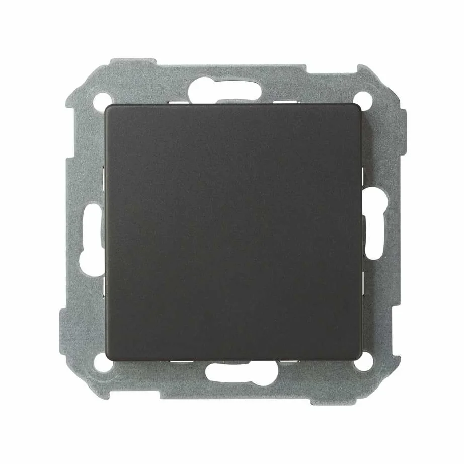 Simon 82800-38 placa de pared y cubierta de interruptor Grafito