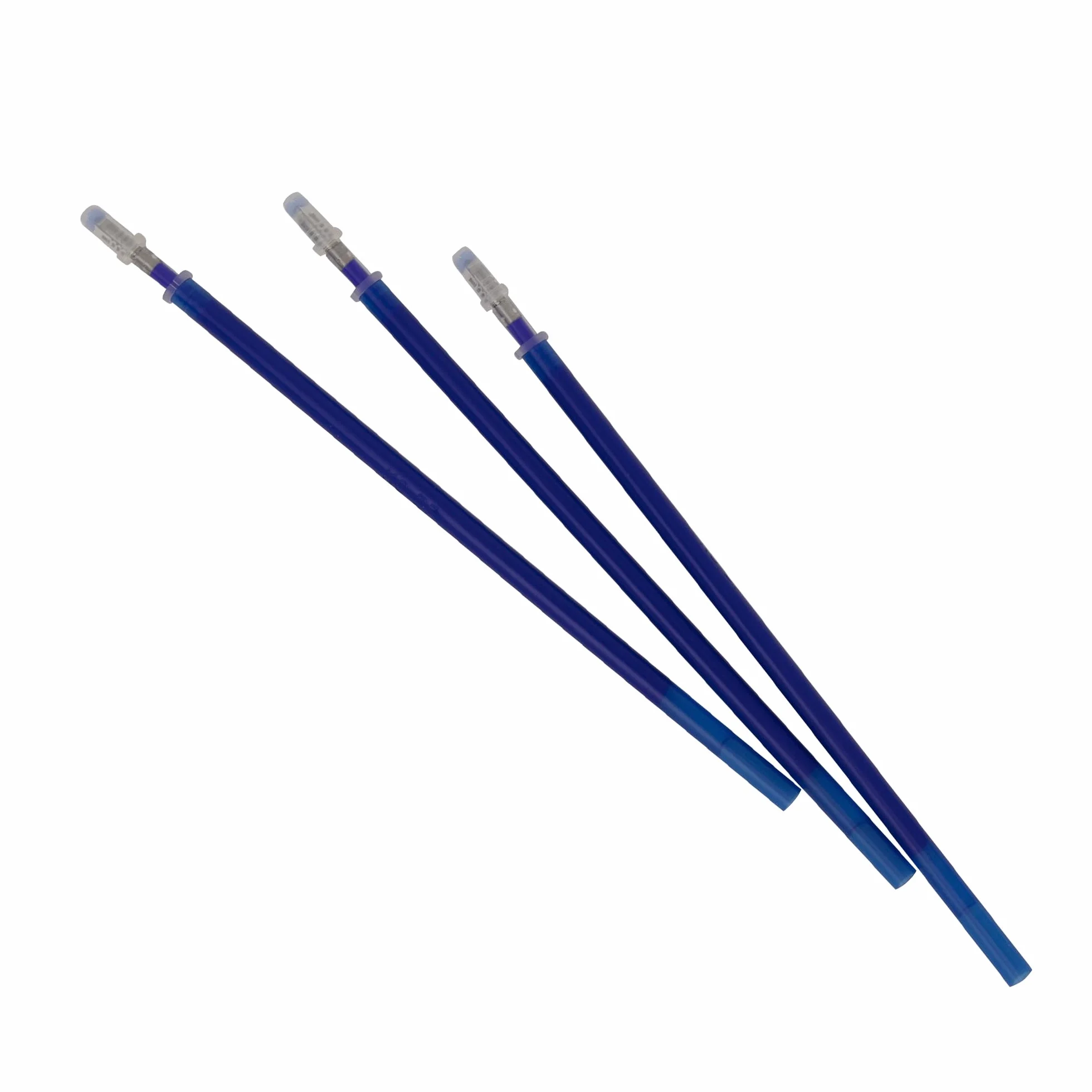 Mr. Wonderful Juego de 3 recambios de tinta para bolígrafos borrables Azul Tinta de gel termosensible
