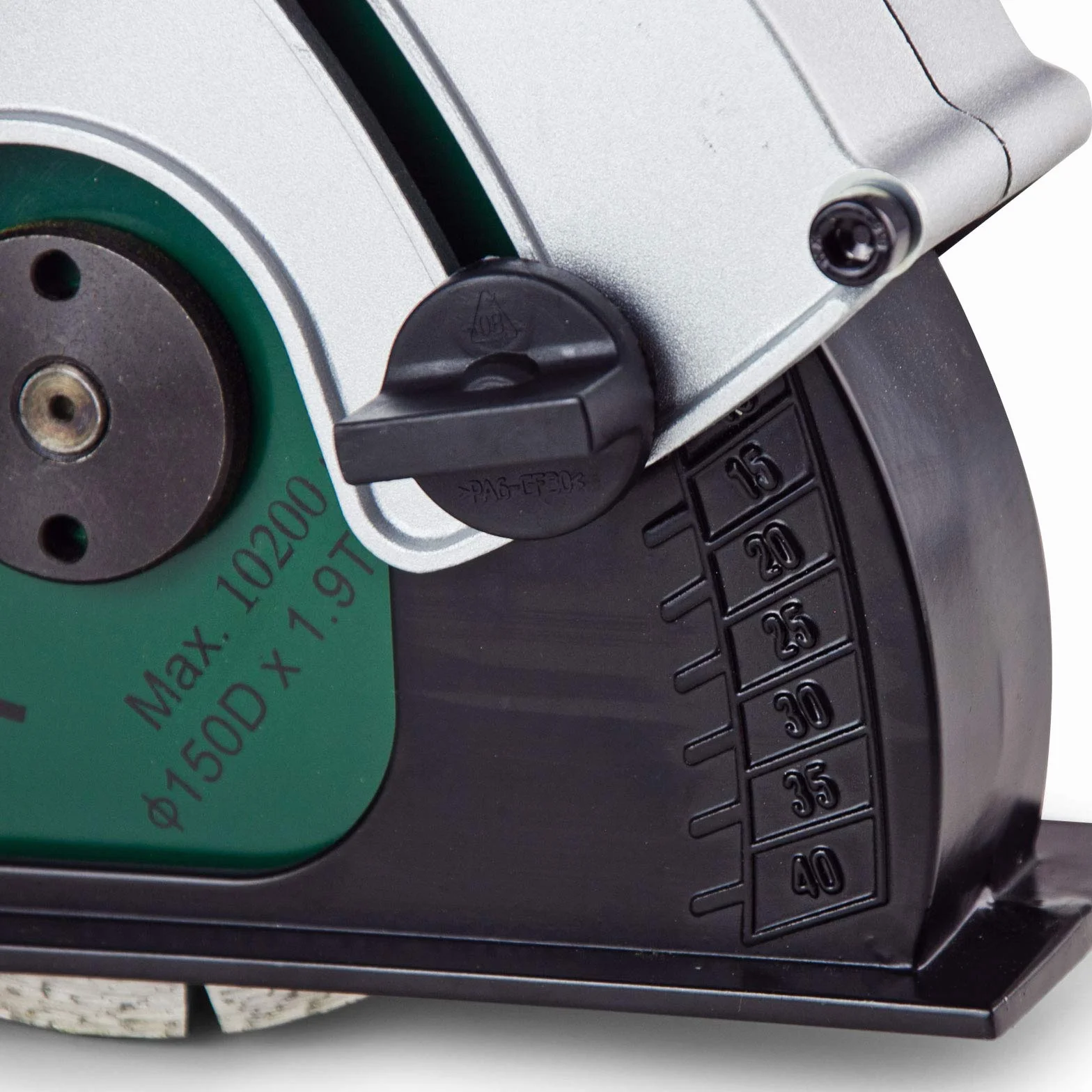 Grafner Fresadora de pared con láser, potente 1700 W con 4000 rpm, incluye 2 discos de corte de diamante de 150 mm de diámetro, extracción de polvo, ancho de ranura 14-29 mm, profundidad de ranura 10