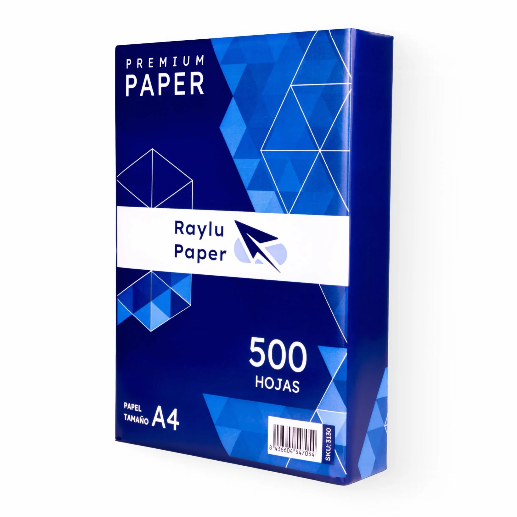 RAYLU PAPER Folios A4 80gr 500 Hojas Papel Premium Multiusos para Impresoras Láser Inkjet Fotocopiadoras