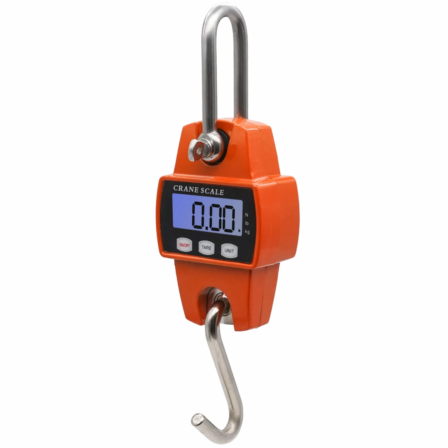 300KG/660LBS Mini Grúa Báscula Portátil LCD Digital Electrónica Balanza Colgante Herramienta de Peso Pesado para el Hogar Granja Mercado