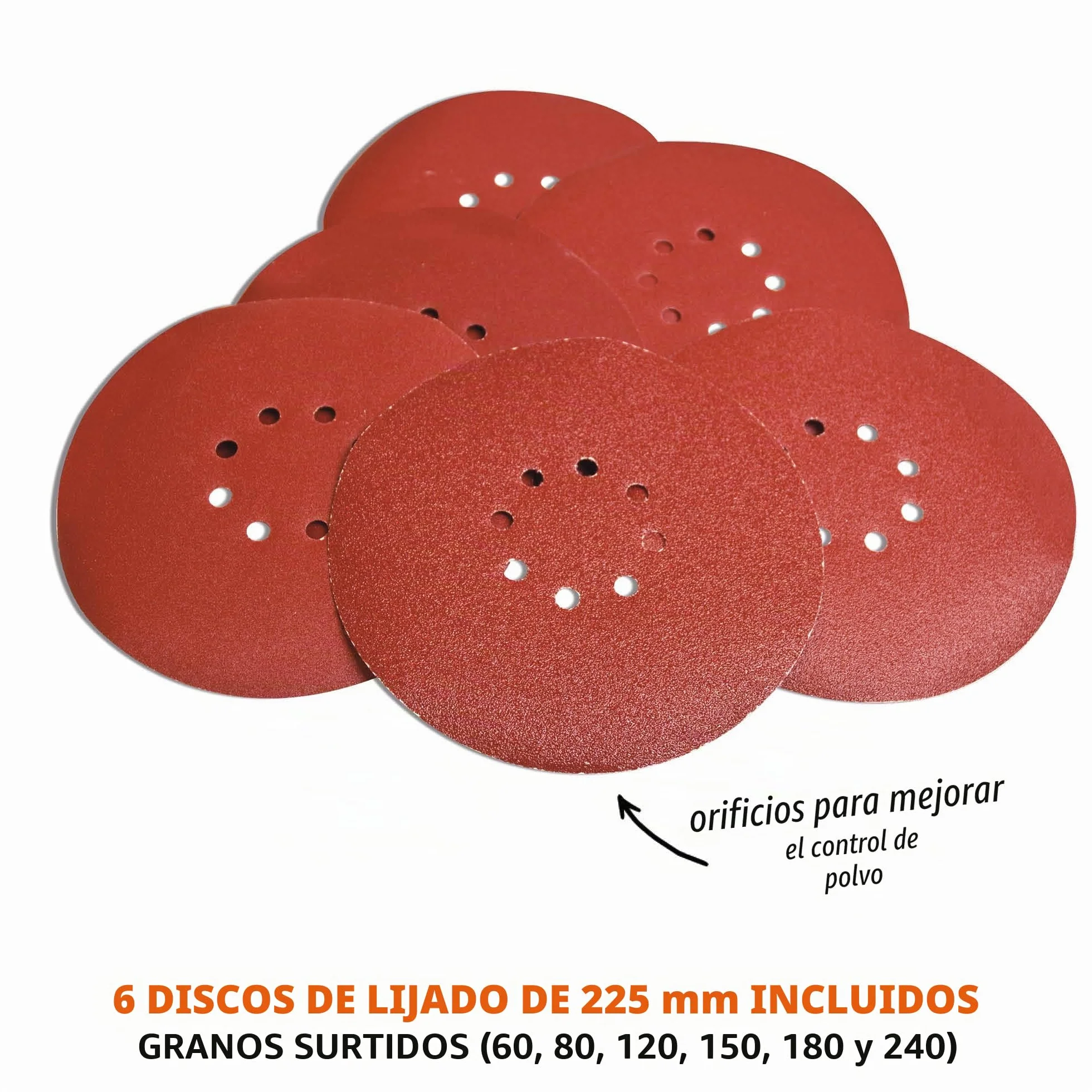 Evolution Power Tools - Lijadora de placas de yeso telescópica con linterna LED, 225 mm (230 V)