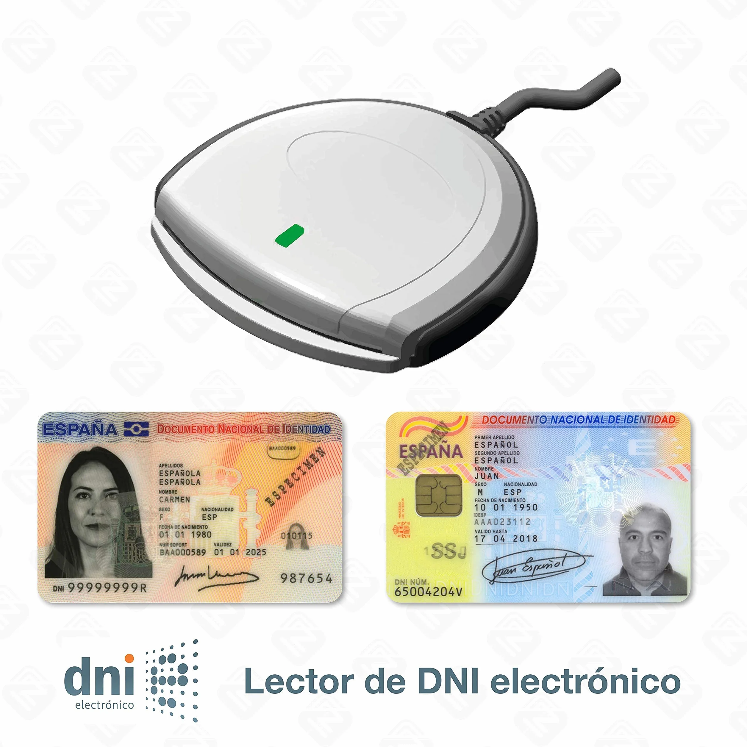 SCR3310 v2.0 USB Lector de DNI electrónico Tarjetas Inteligentes Plug & Play