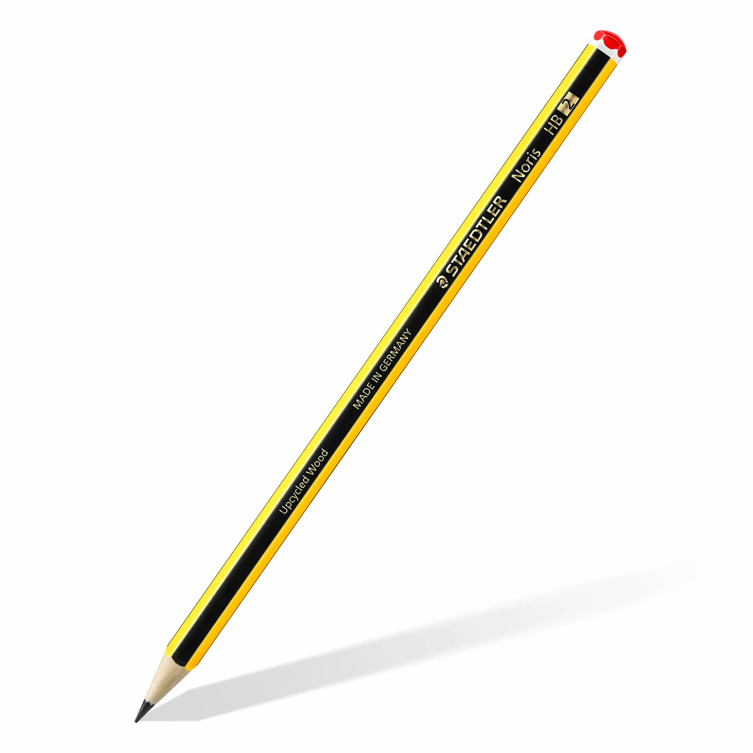 Staedtler Noris 120-2BK10D Lápices de madera certificada Negro 10 Unidades