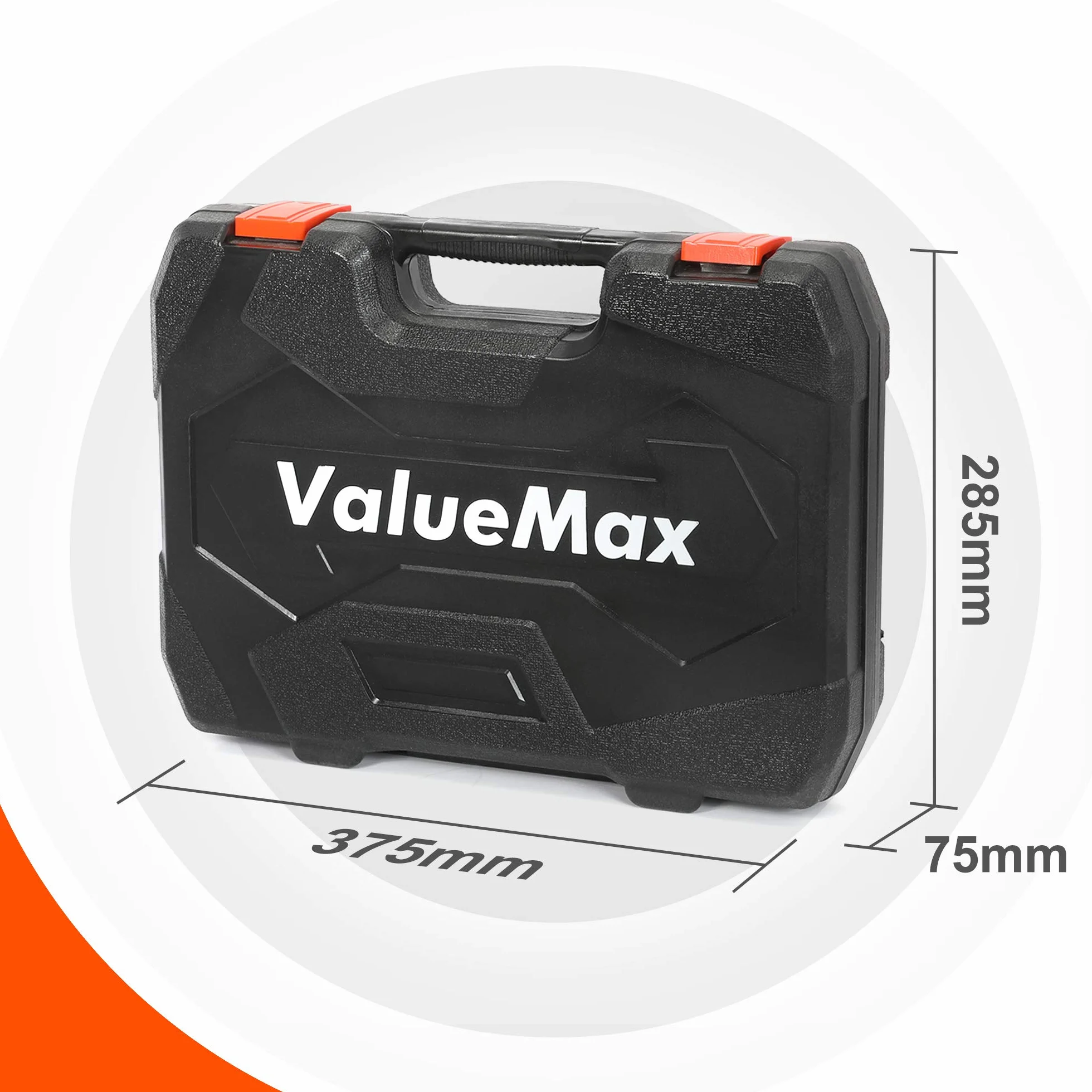 ValueMax Caja de Herramientas 150 en 1, Maletín de Herramientas Portátil, Juego de Herramientas para Reparaciones en Hogar y Oficina