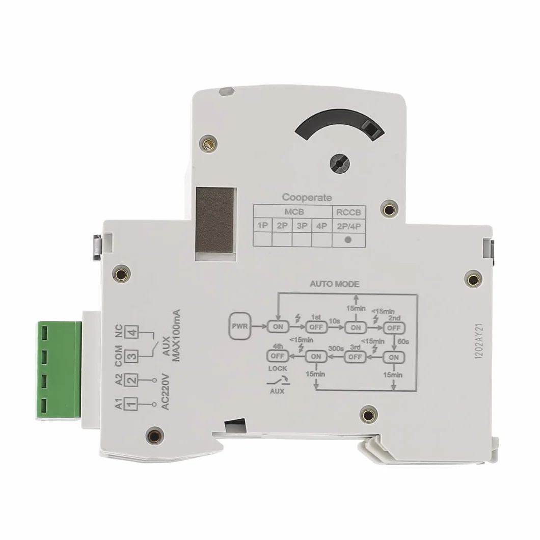 interruptor Diferencial Rearme Automatico Superinmunizado 2P 40A 30mA 6Ka TIPO A. Diferencial SI Auto Rearmable Super Inmunizado. Carril Din.