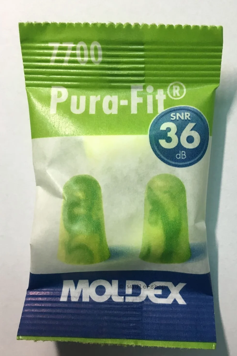 Moldex Pura Fit 7700 Tapones para los oídos 25 pares Caja de almacenamiento 3M SNR 36 dB Protección auditiva