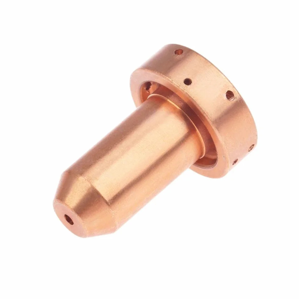 Punta De Contacto ​De Cobre Dinámica térmica Consumibles de Plasma SL60-SL100 Electrodo y Boquilla 9-8215 9-8232 9-8212 9-8211 9-8210 Boquilla Puntas De Contacto (Caliber : 9-8215-10PCS)