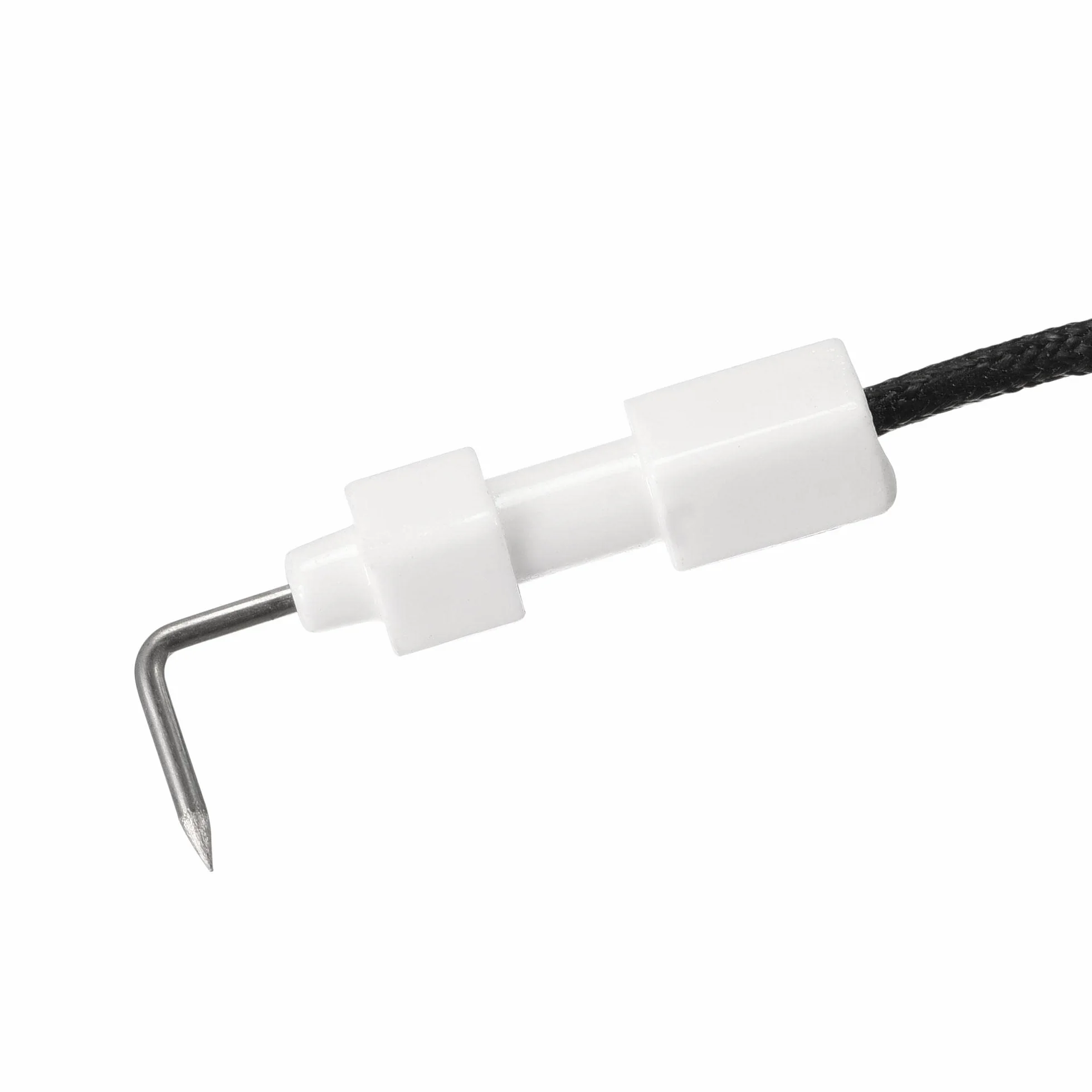 sourcing map Encendedor Alambre Cerámica Electrodo Ensamblaje 400mm Longitud Gas Parrilla Encendedor Alambre Encendido Electrodo Reemplazo