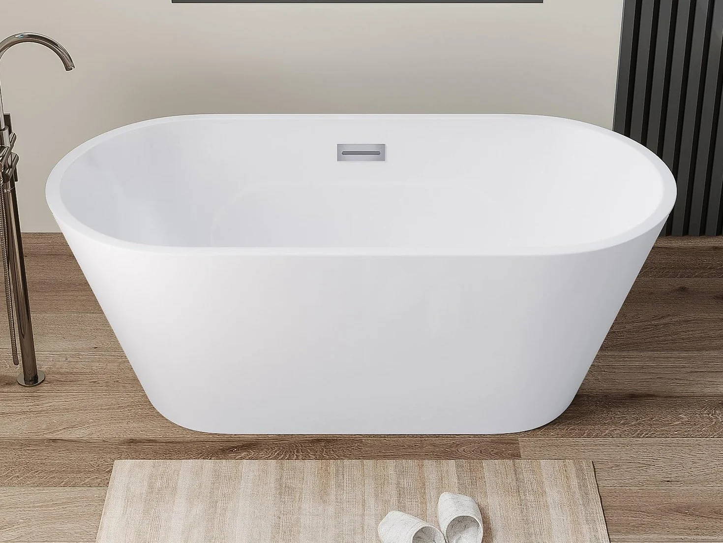Vente-unique - BaÒera Designer Island - 201 L - 150 x 70 x 58 cm - Blanco - Twiggy