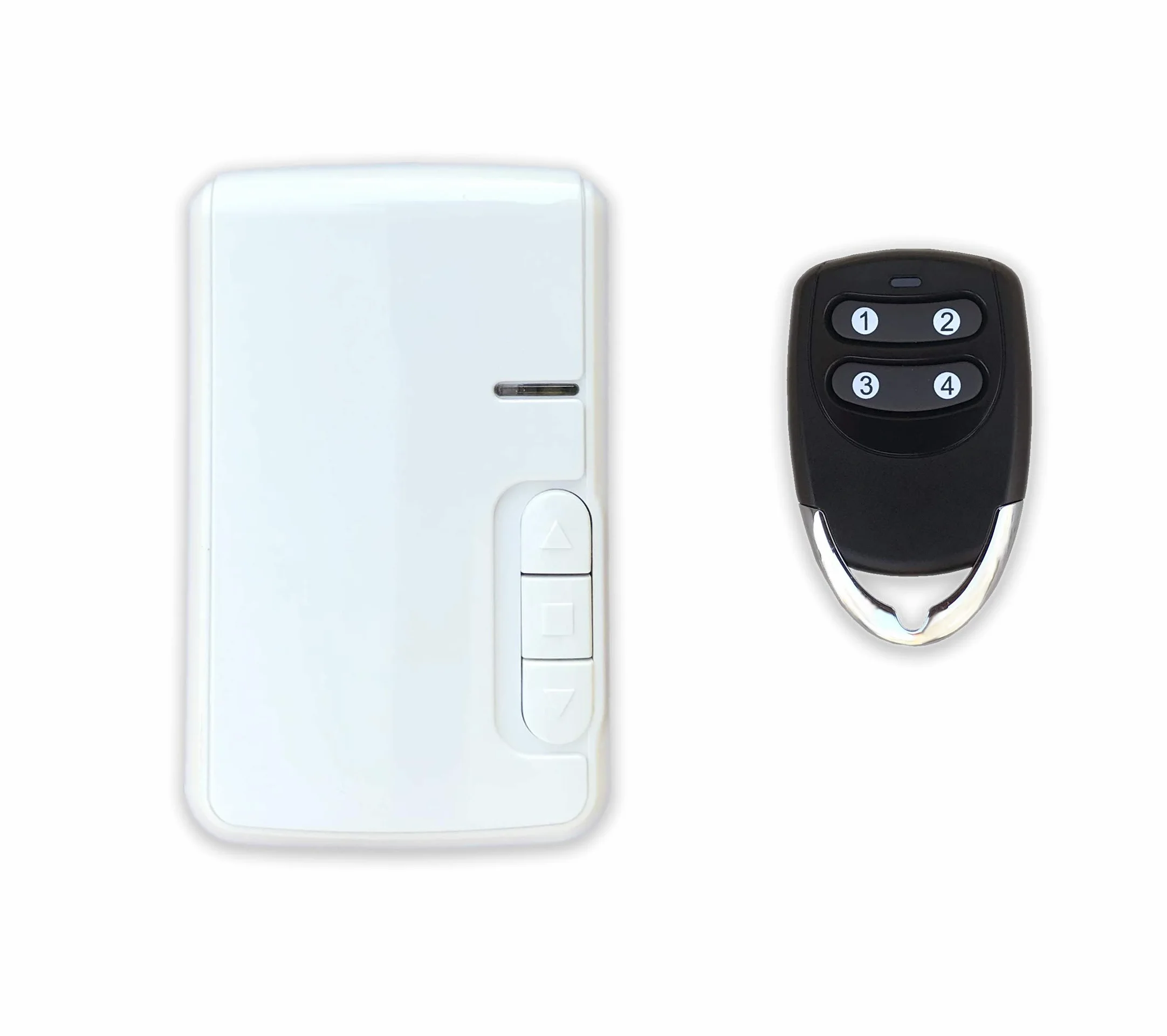 Kit universal de control con mando a distancia para manejo de persianas y toldos automáticos. Producto apto para cualquier motorreductor tubular. Alimentación: 220V